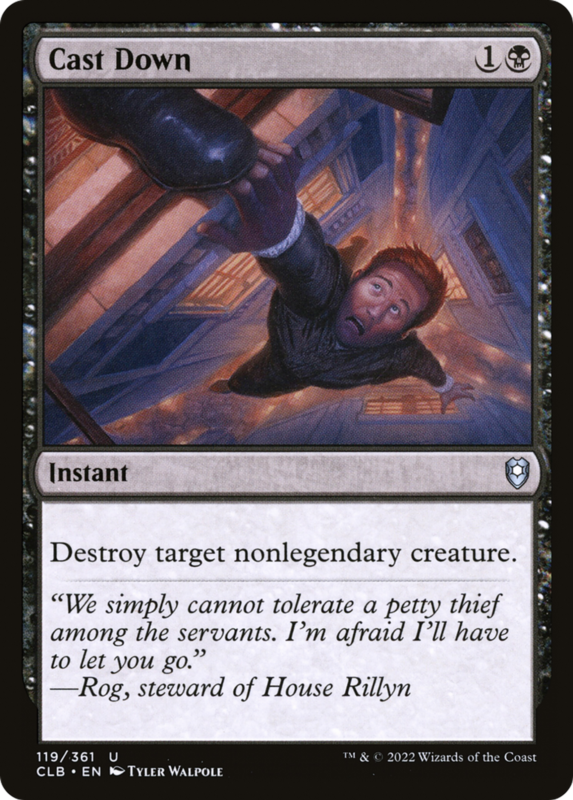 Cast Down — Commander Legends: Battle for Baldur's Gate — Magic: The Gathering
