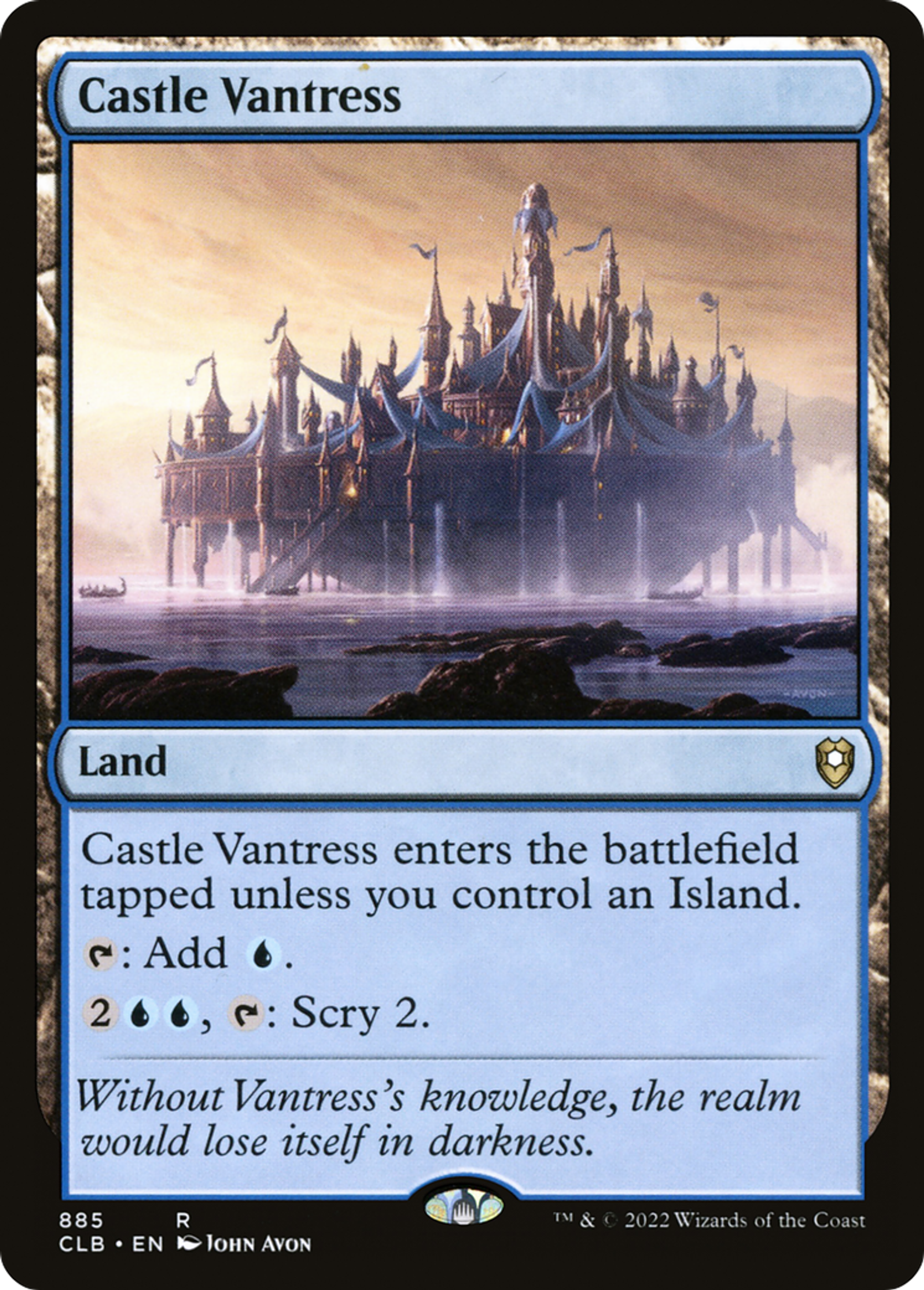 Château Vantress — Commander Legends: Battle for Baldur's Gate — Magic: The Gathering