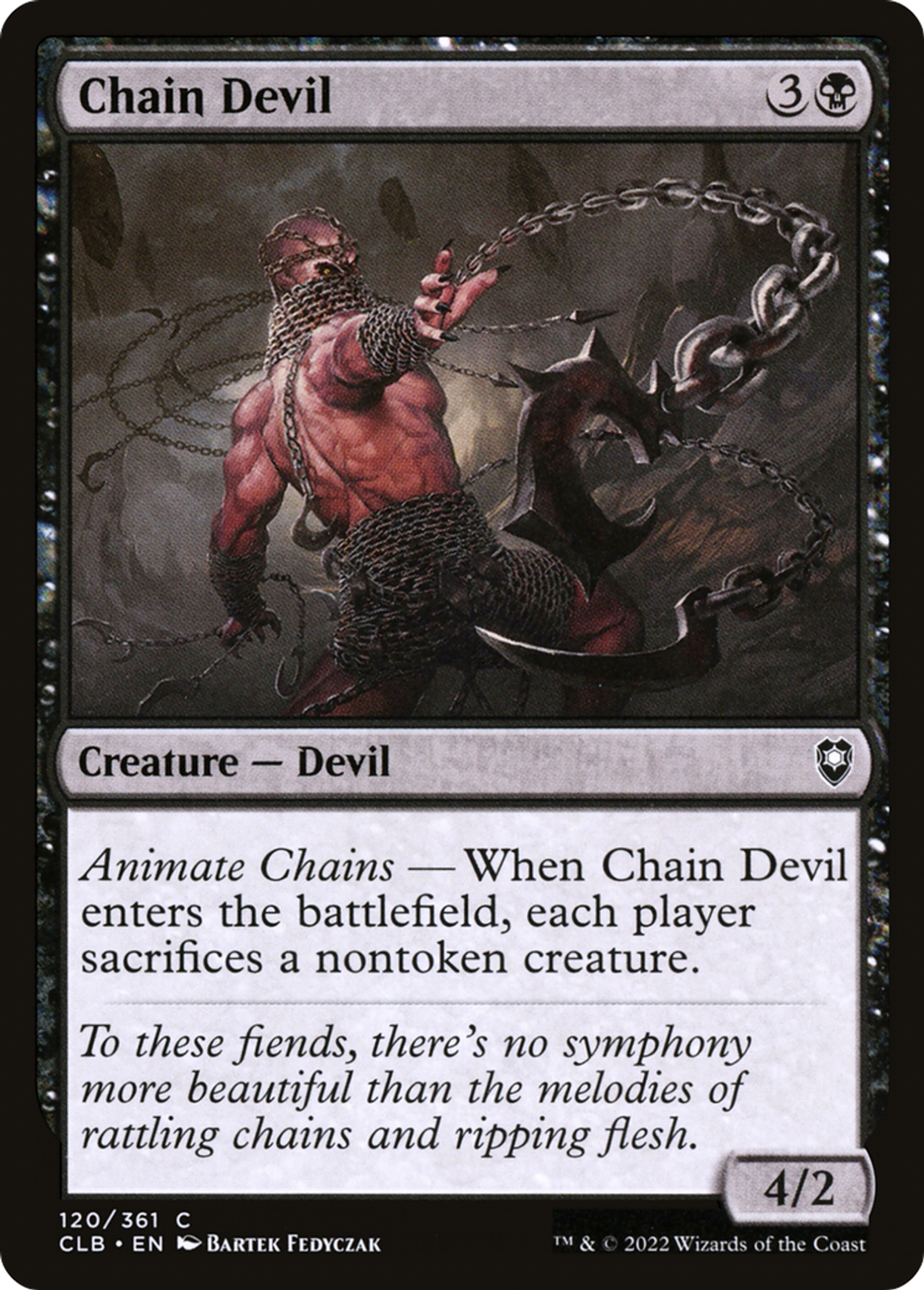 Chain Devil — Commander Legends: Battle for Baldur's Gate — Magic: The Gathering