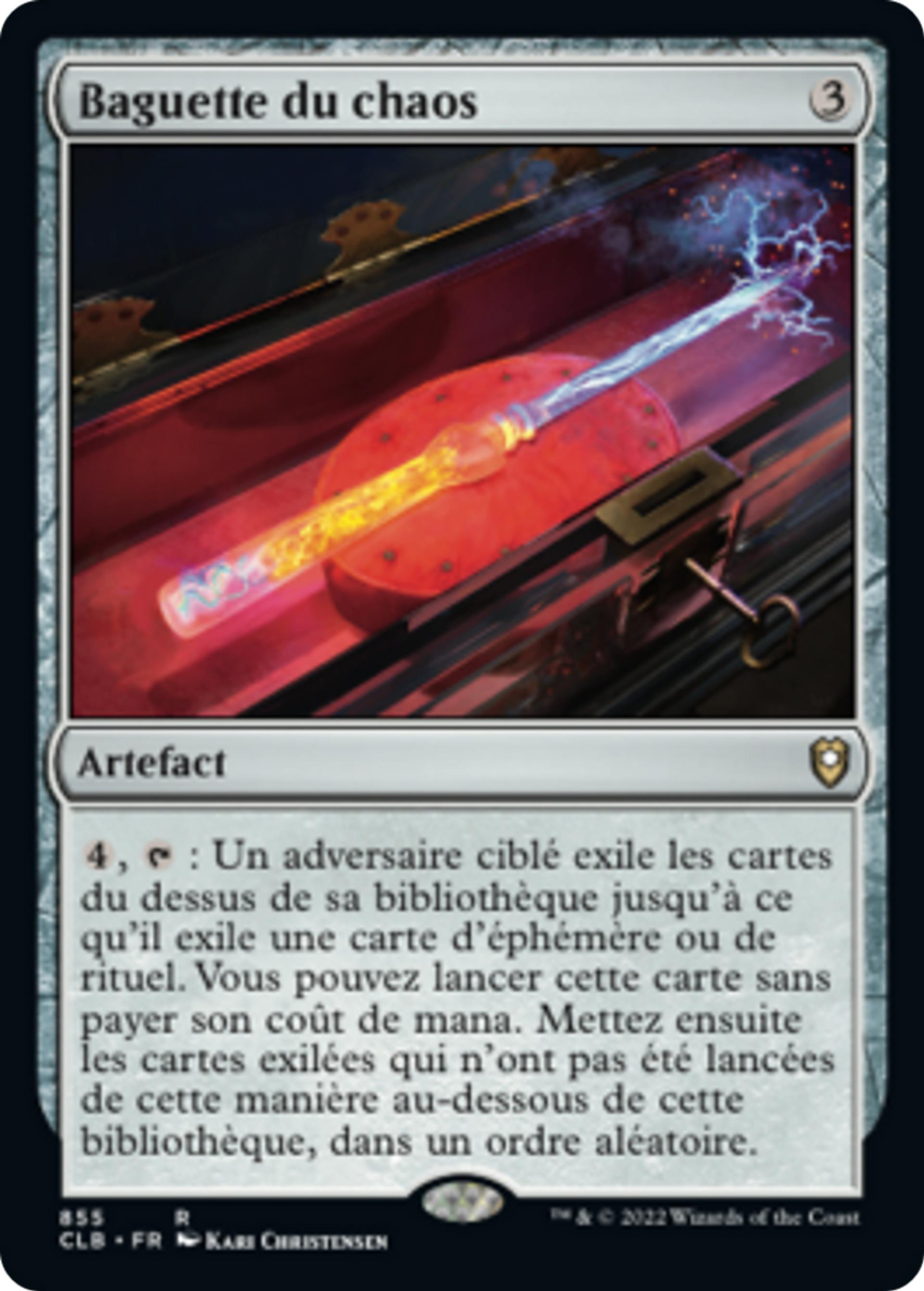Baguette du chaos — Commander Legends: Battle for Baldur's Gate — Magic: The Gathering