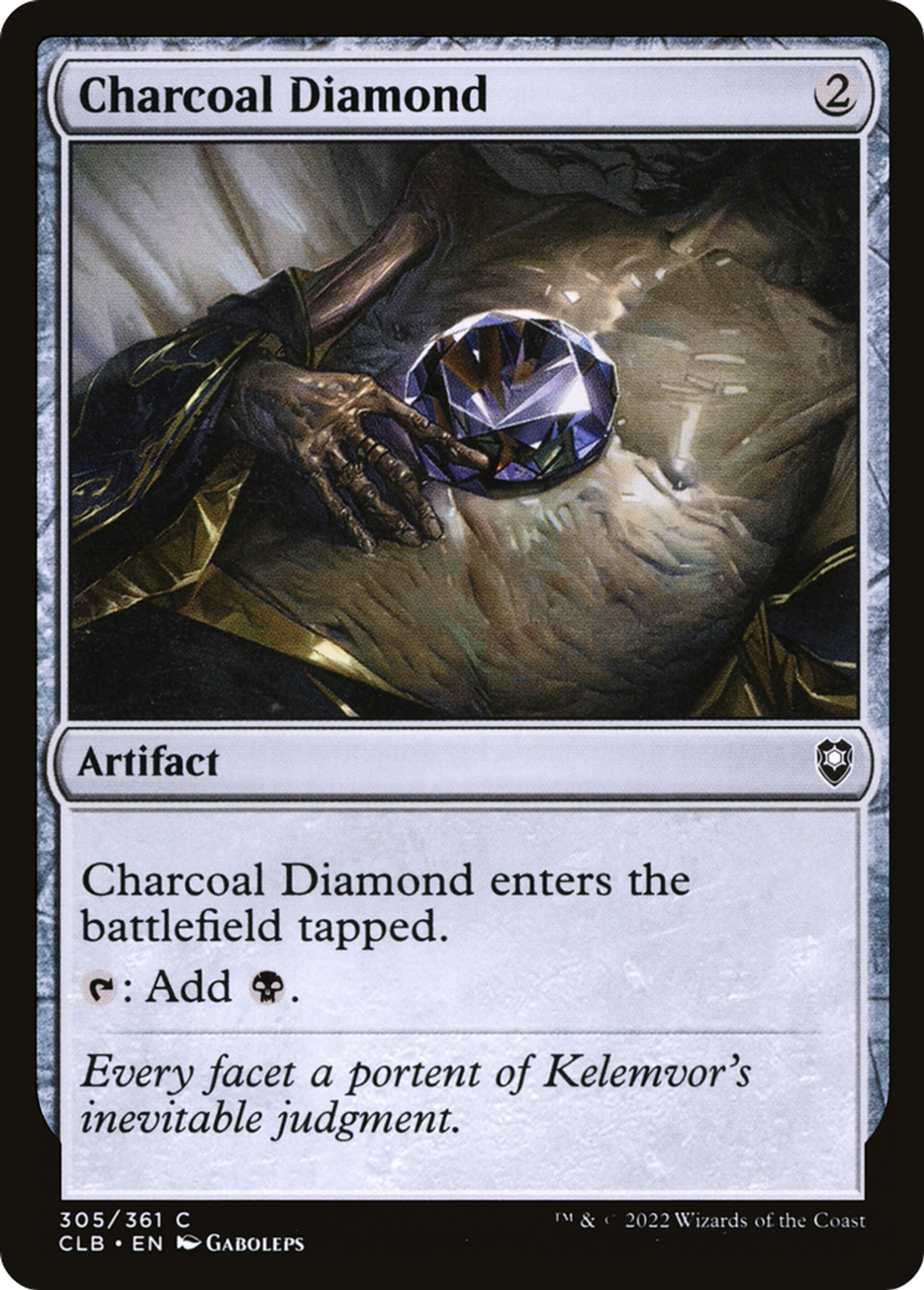 Charcoal Diamond — Commander Legends: Battle for Baldur's Gate — Magic: The Gathering