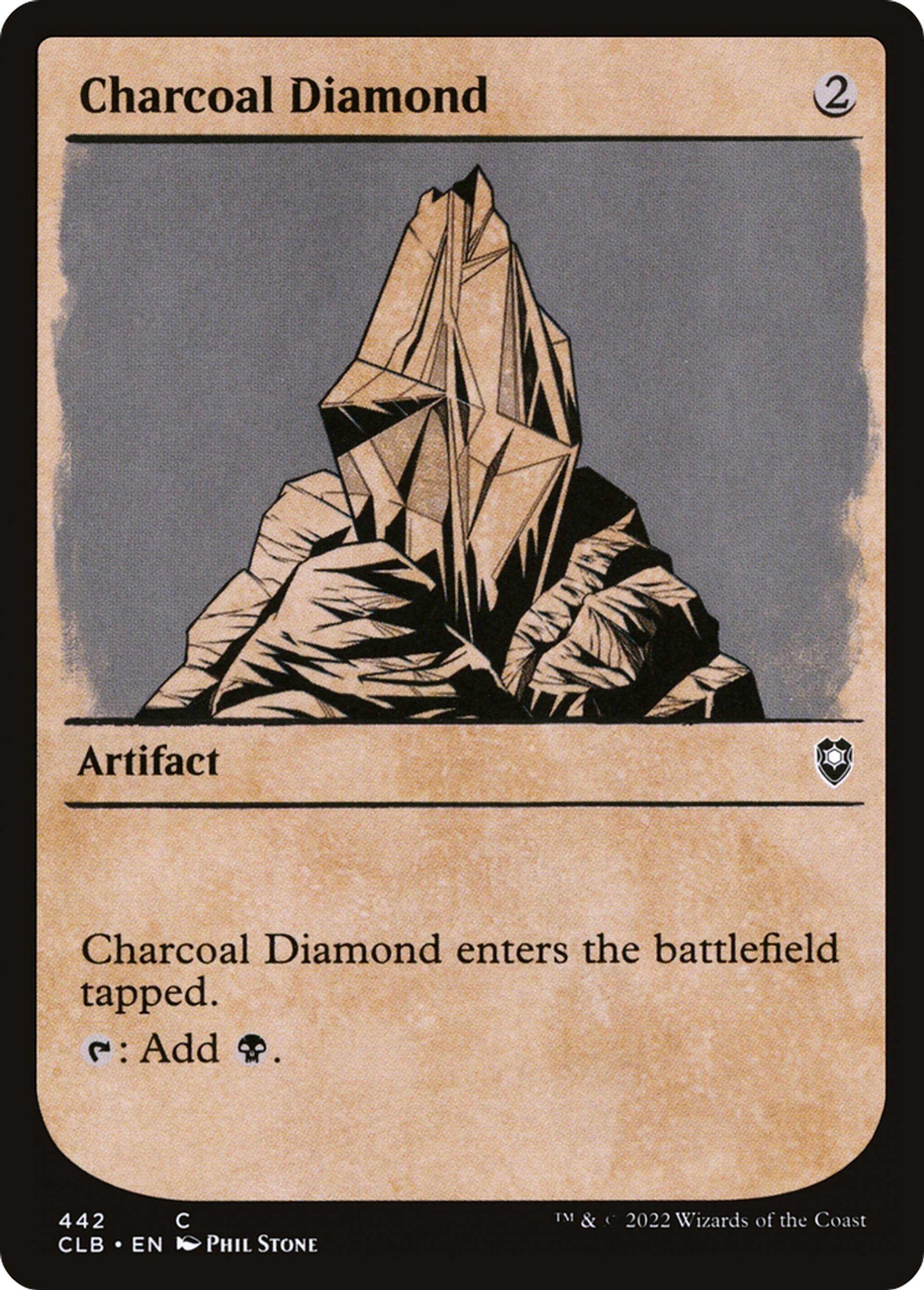 Diamant du charbon — Commander Legends: Battle for Baldur's Gate — Magic: The Gathering
