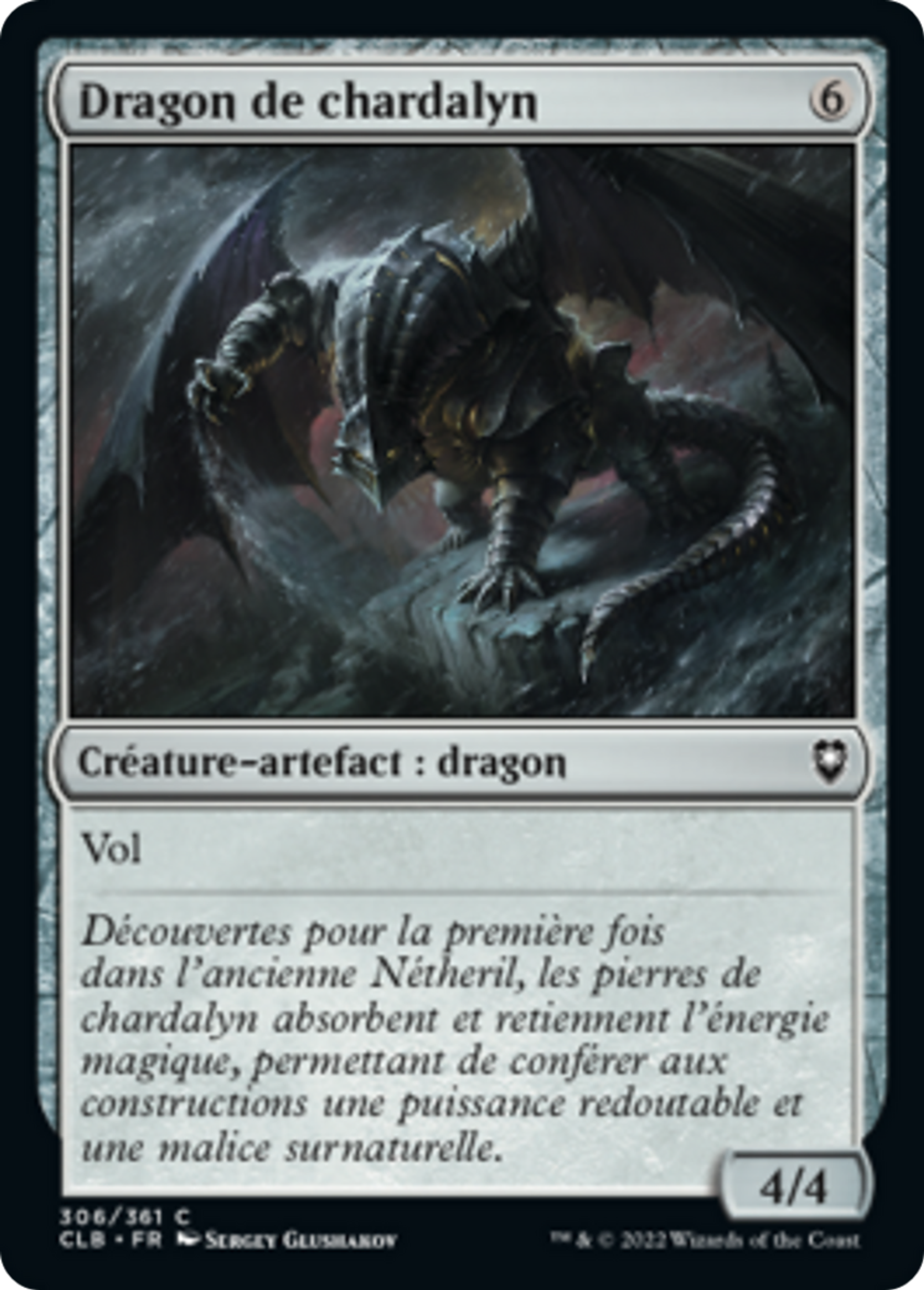 Dragon de chardalyn — Commander Legends: Battle for Baldur's Gate — Magic: The Gathering
