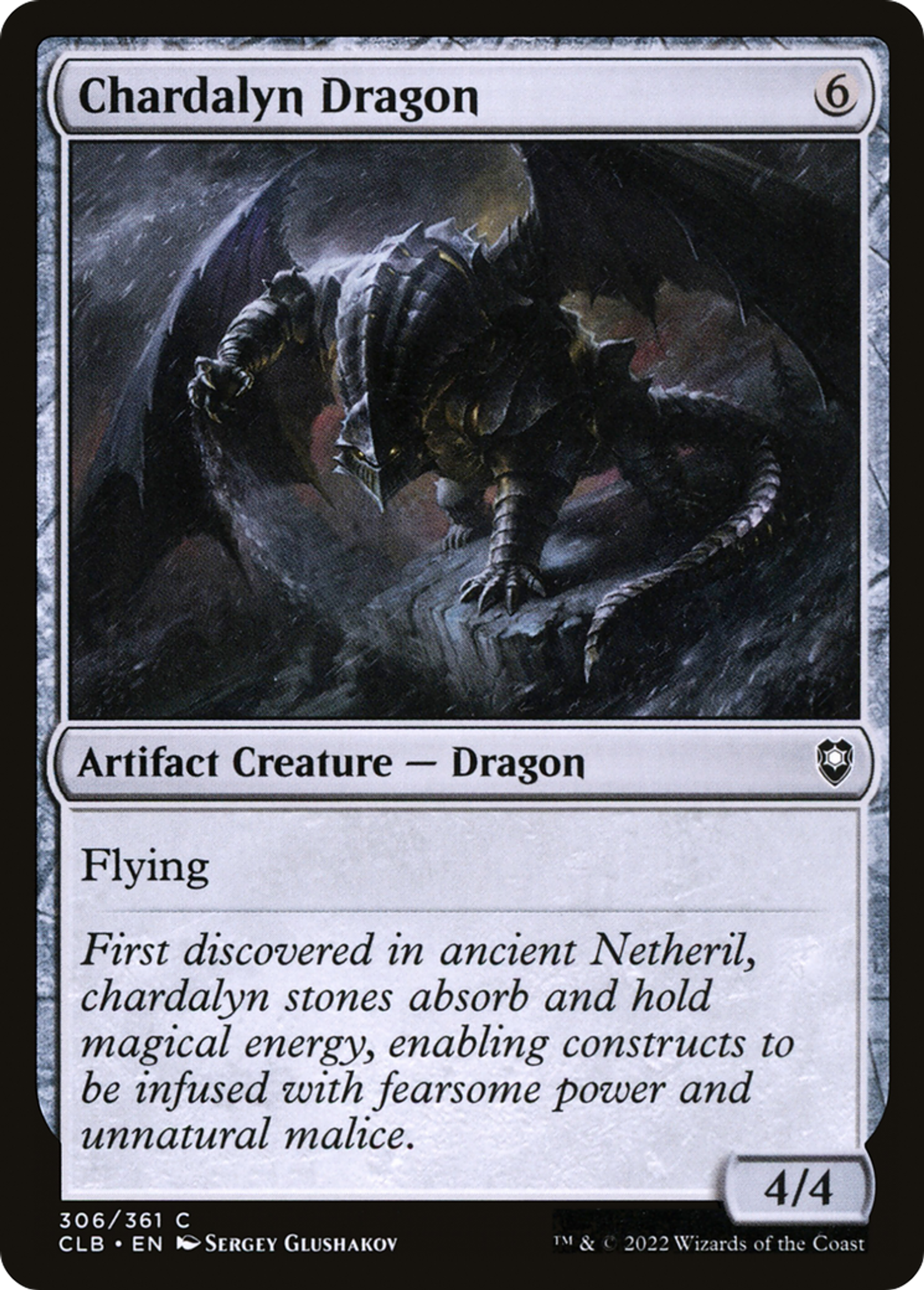 Chardalyn Dragon — Commander Legends: Battle for Baldur's Gate — Magic: The Gathering