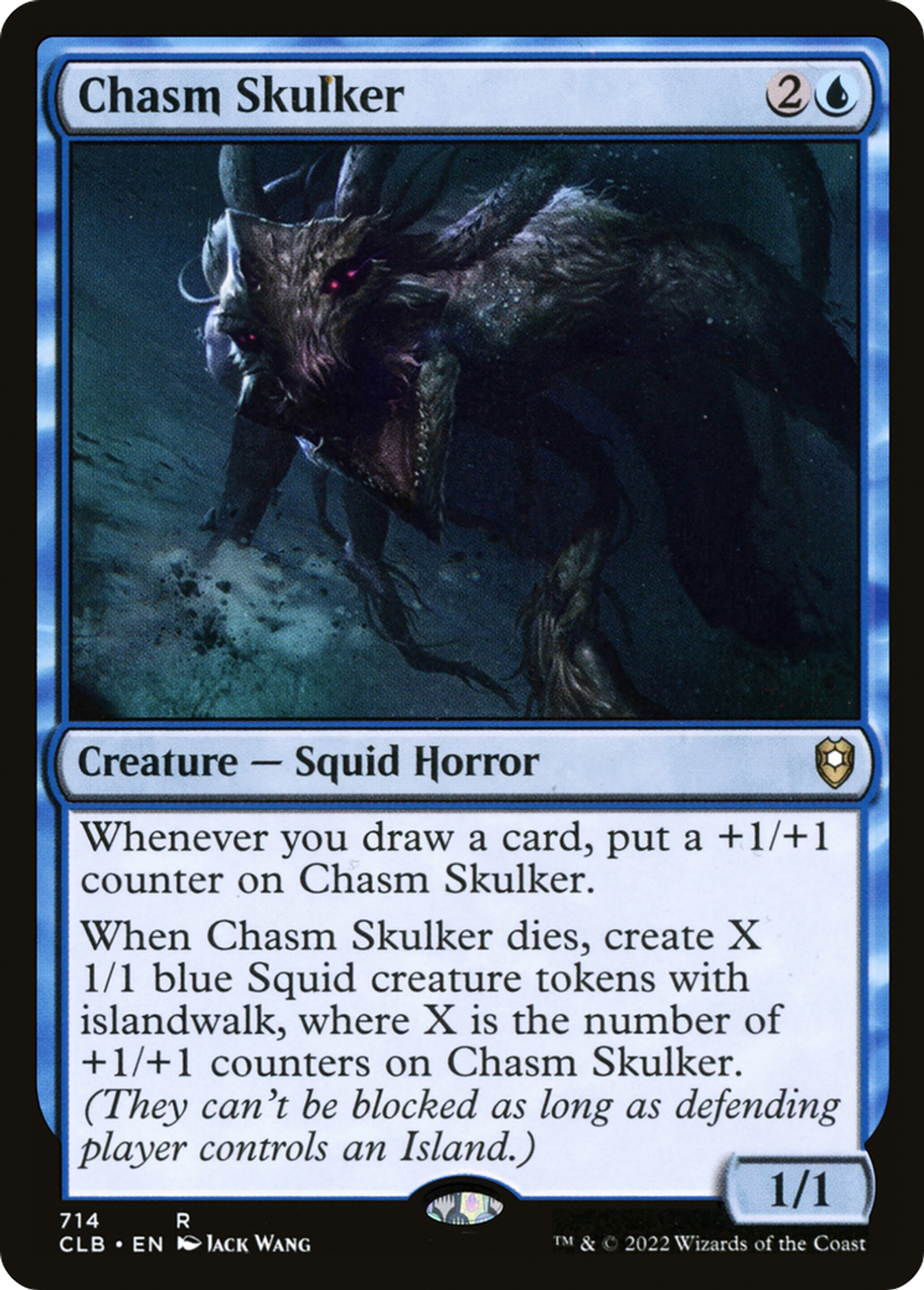 Chasm Skulker — Commander Legends: Battle for Baldur's Gate — Magic: The Gathering