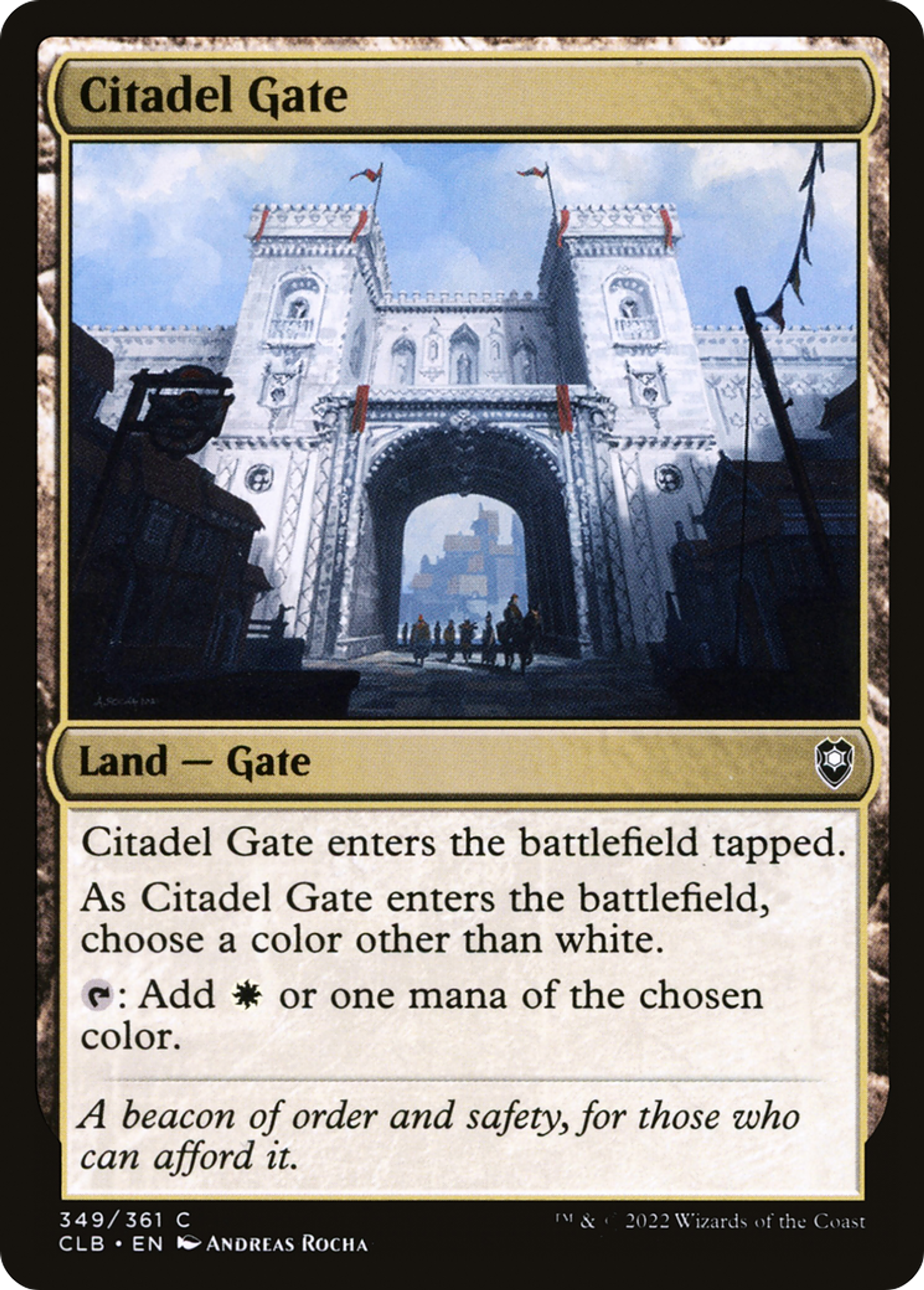 Citadel Gate — Commander Legends: Battle for Baldur's Gate — Magic: The Gathering