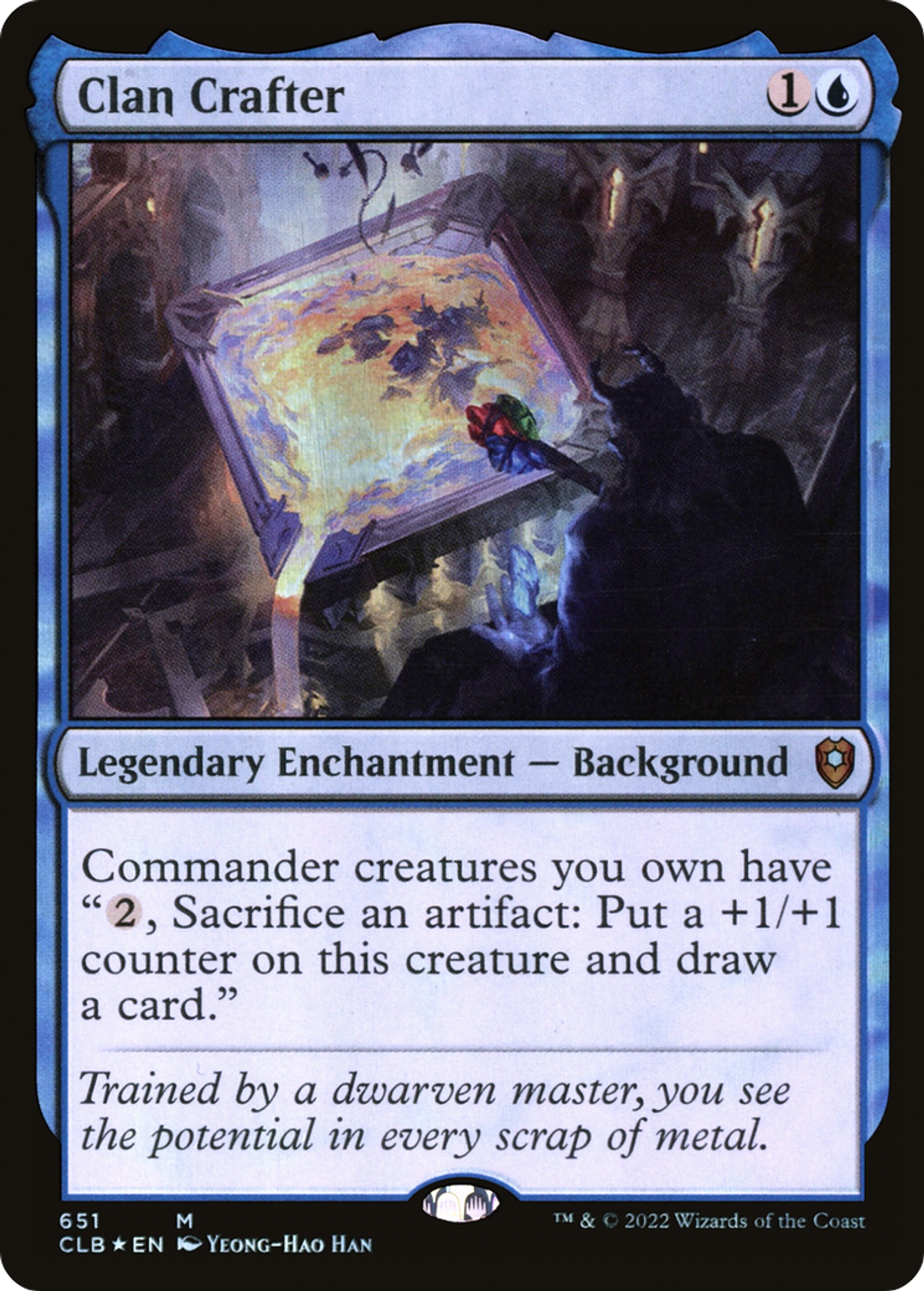 Clan Crafter — Commander Legends: Battle for Baldur's Gate — Magic: The Gathering