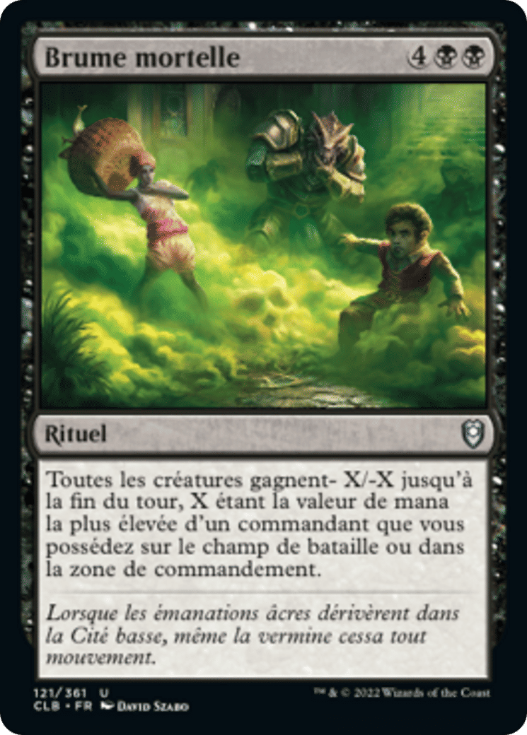 Brume mortelle — Commander Legends: Battle for Baldur's Gate — Magic: The Gathering
