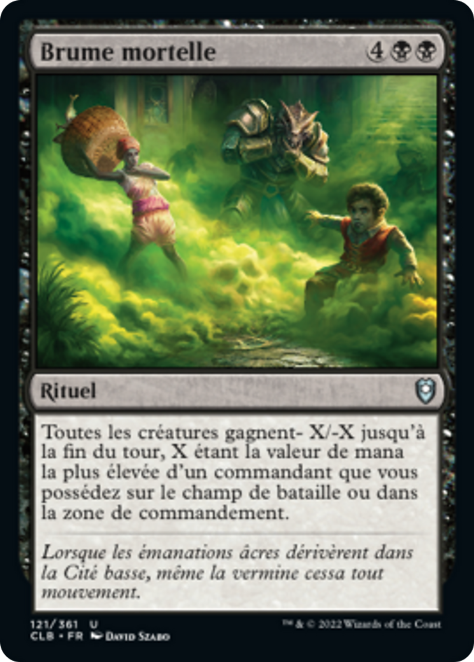 Brume mortelle — Commander Legends: Battle for Baldur's Gate — Magic: The Gathering