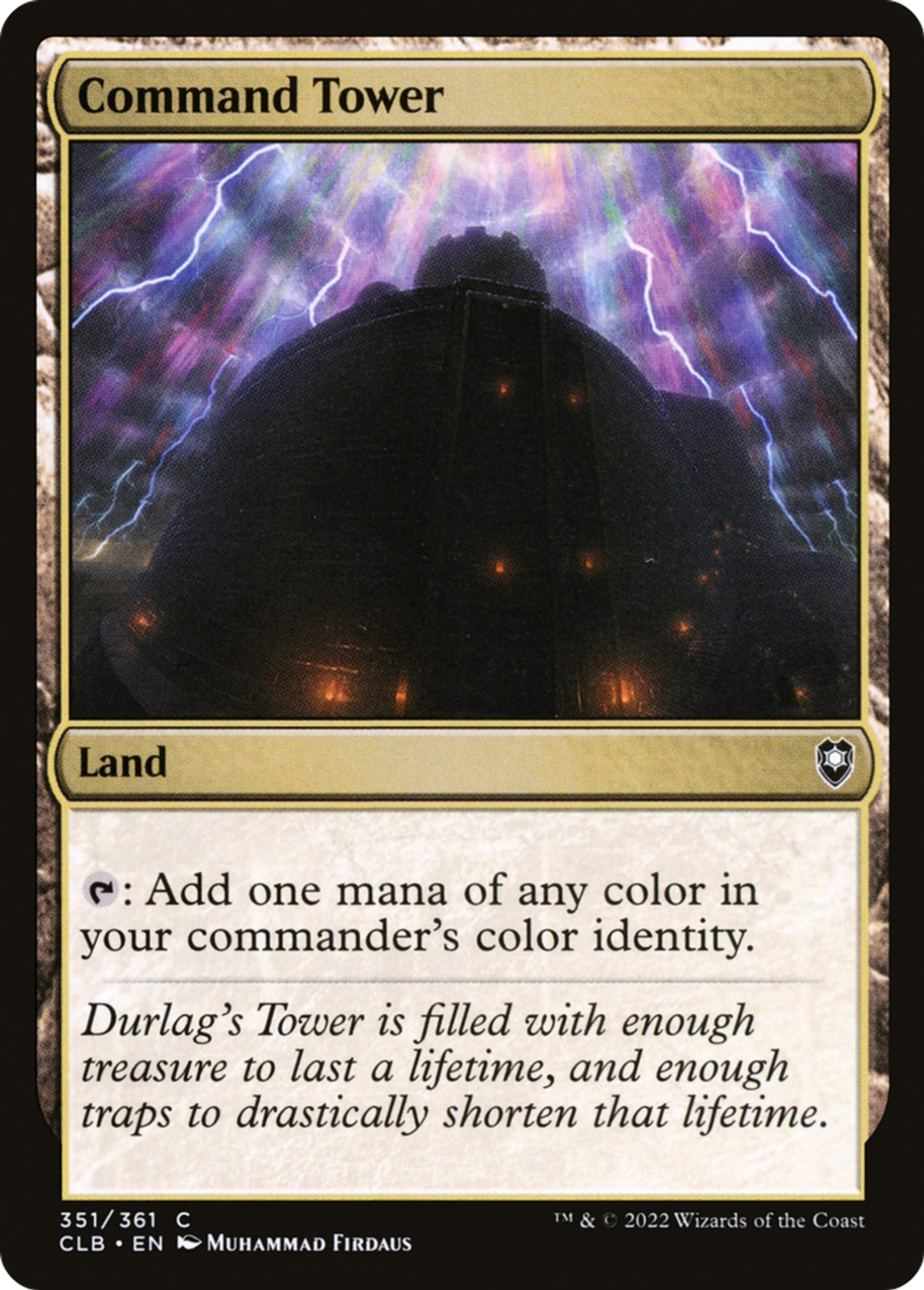 Command Tower — Commander Legends: Battle for Baldur's Gate — Magic: The Gathering
