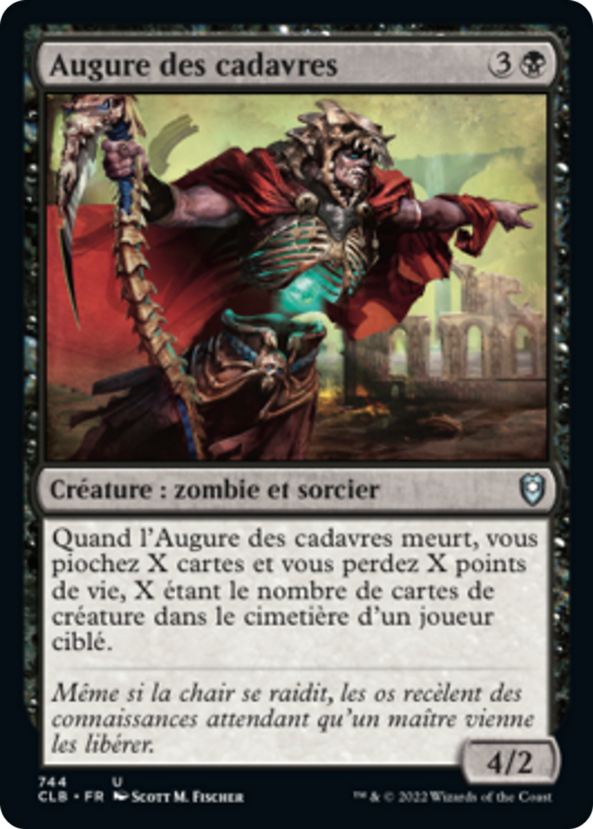 Augure des cadavres — Commander Legends: Battle for Baldur's Gate — Magic: The Gathering