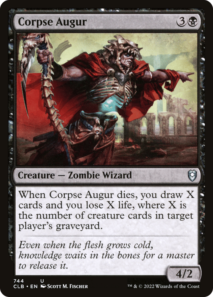 Corpse Augur — Commander Legends: Battle for Baldur's Gate — Magic: The Gathering