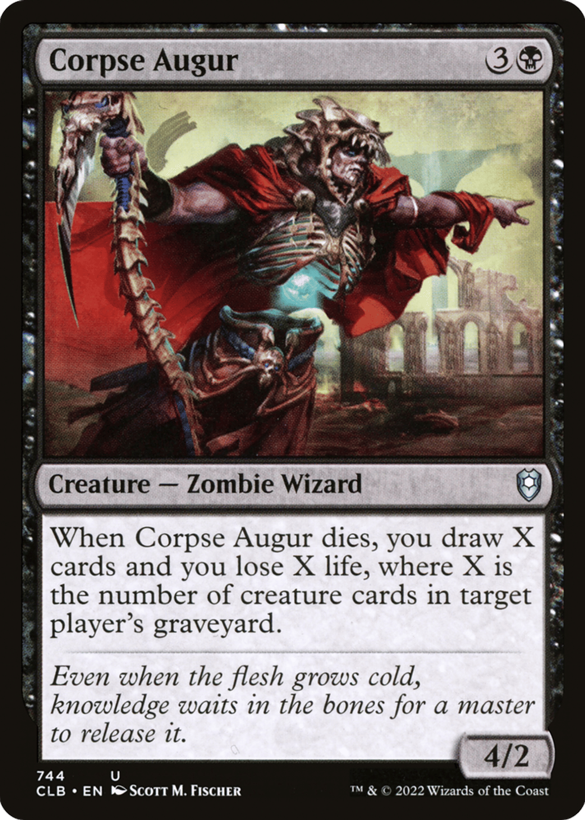 Corpse Augur from Commander Legends: Battle for Baldur's Gate - Magic: The Gathering
