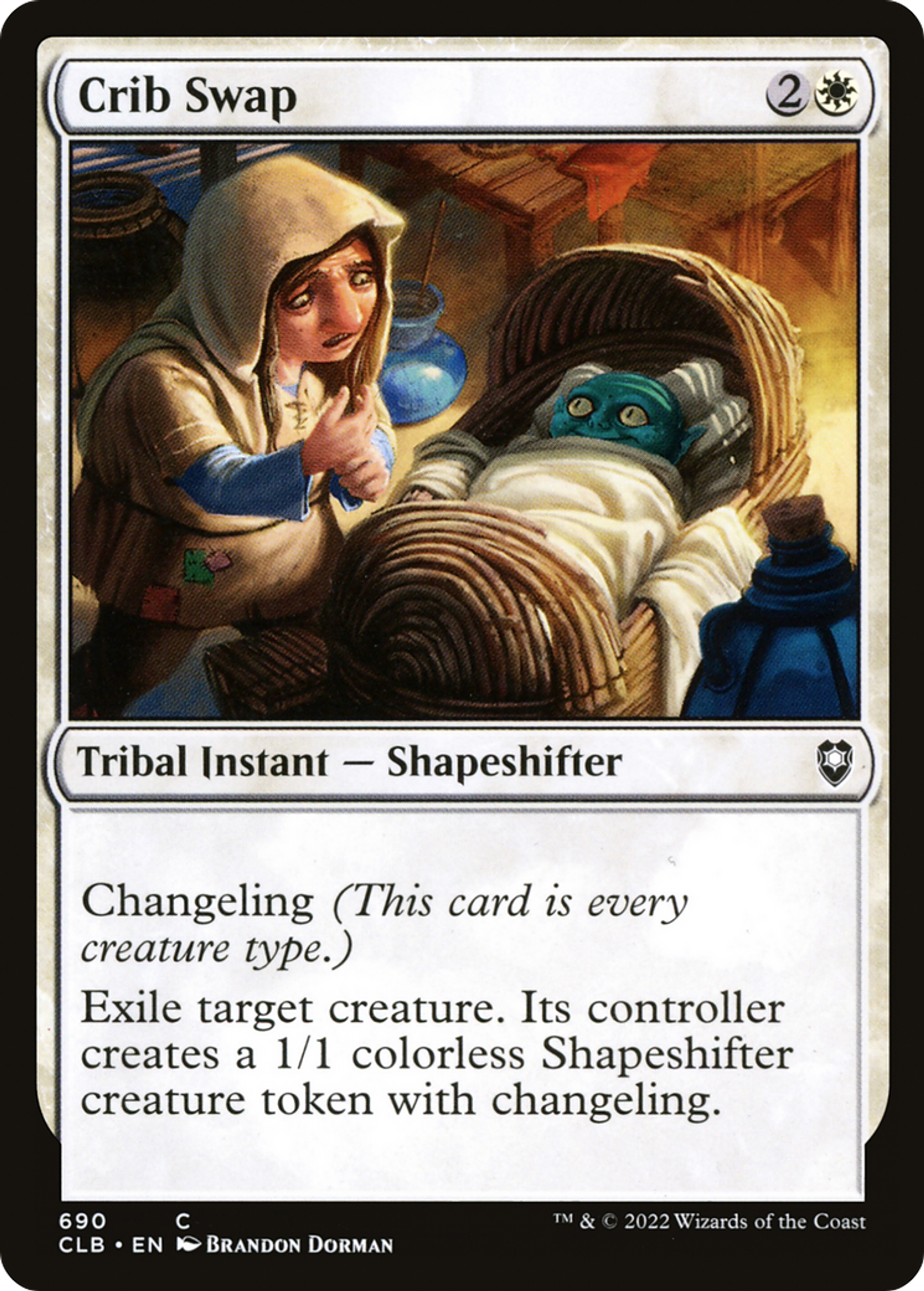 Crib Swap — Commander Legends: Battle for Baldur's Gate — Magic: The Gathering