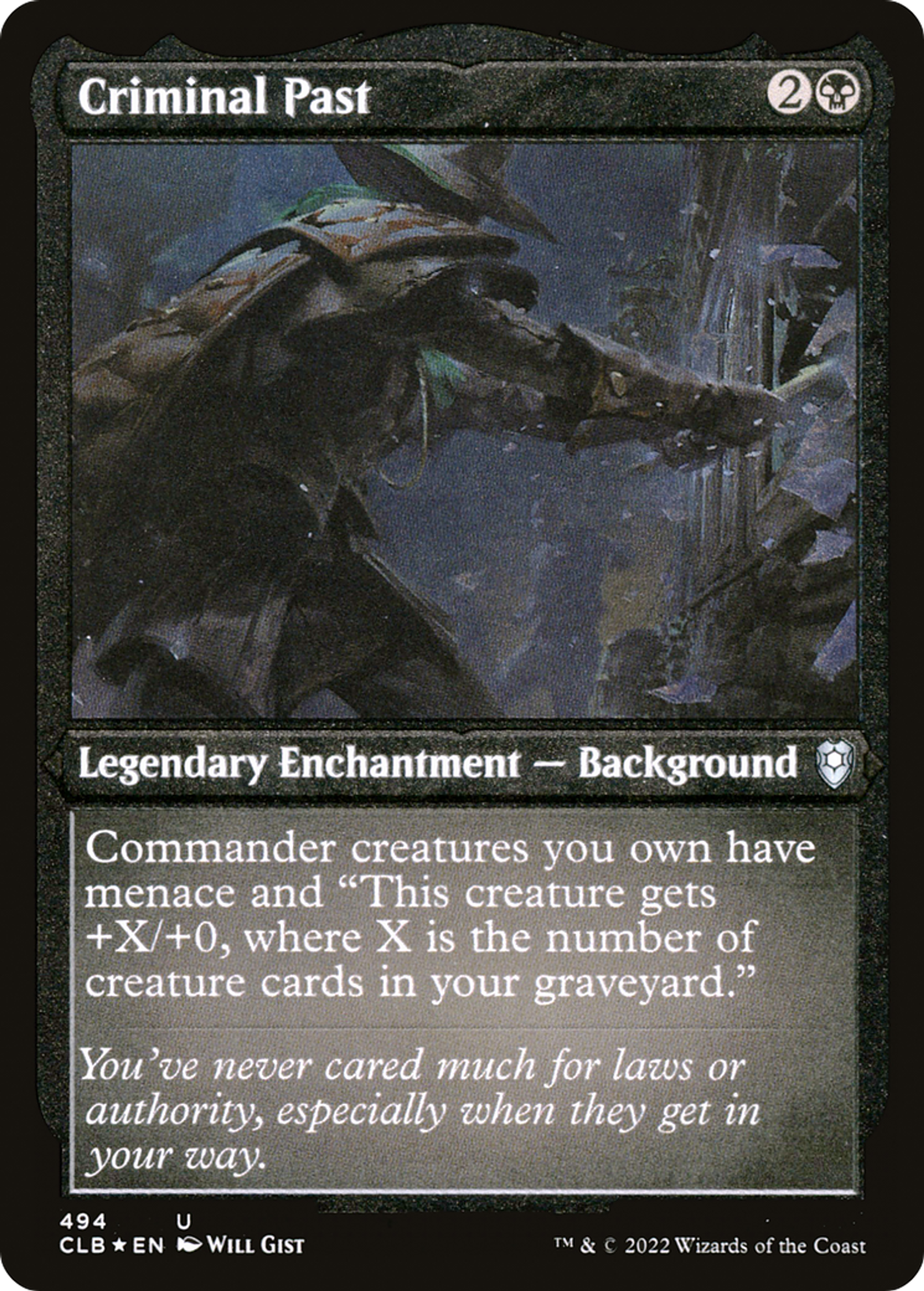 Criminal Past — Commander Legends: Battle for Baldur's Gate — Magic: The Gathering