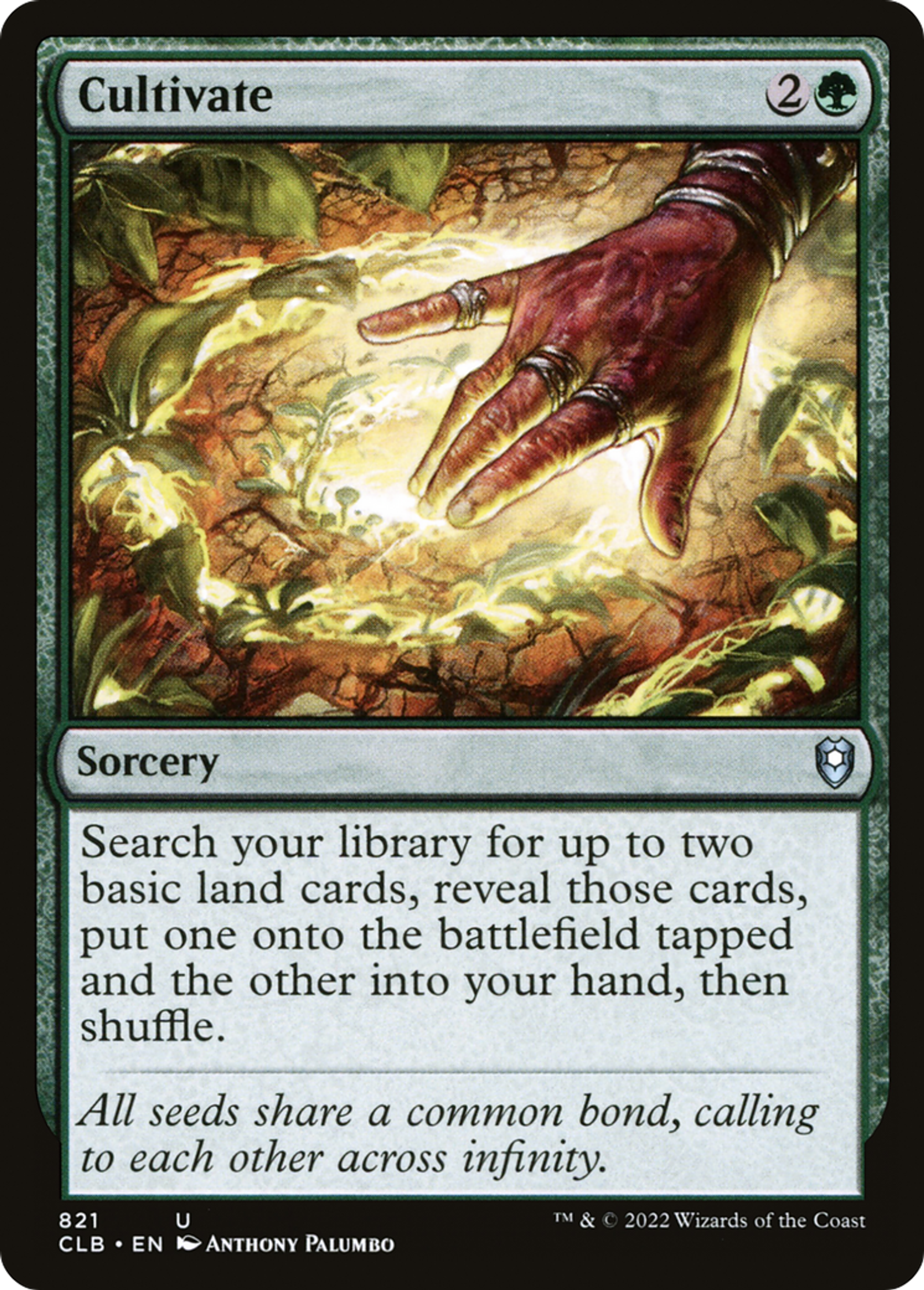 Cultivate — Commander Legends: Battle for Baldur's Gate — Magic: The Gathering