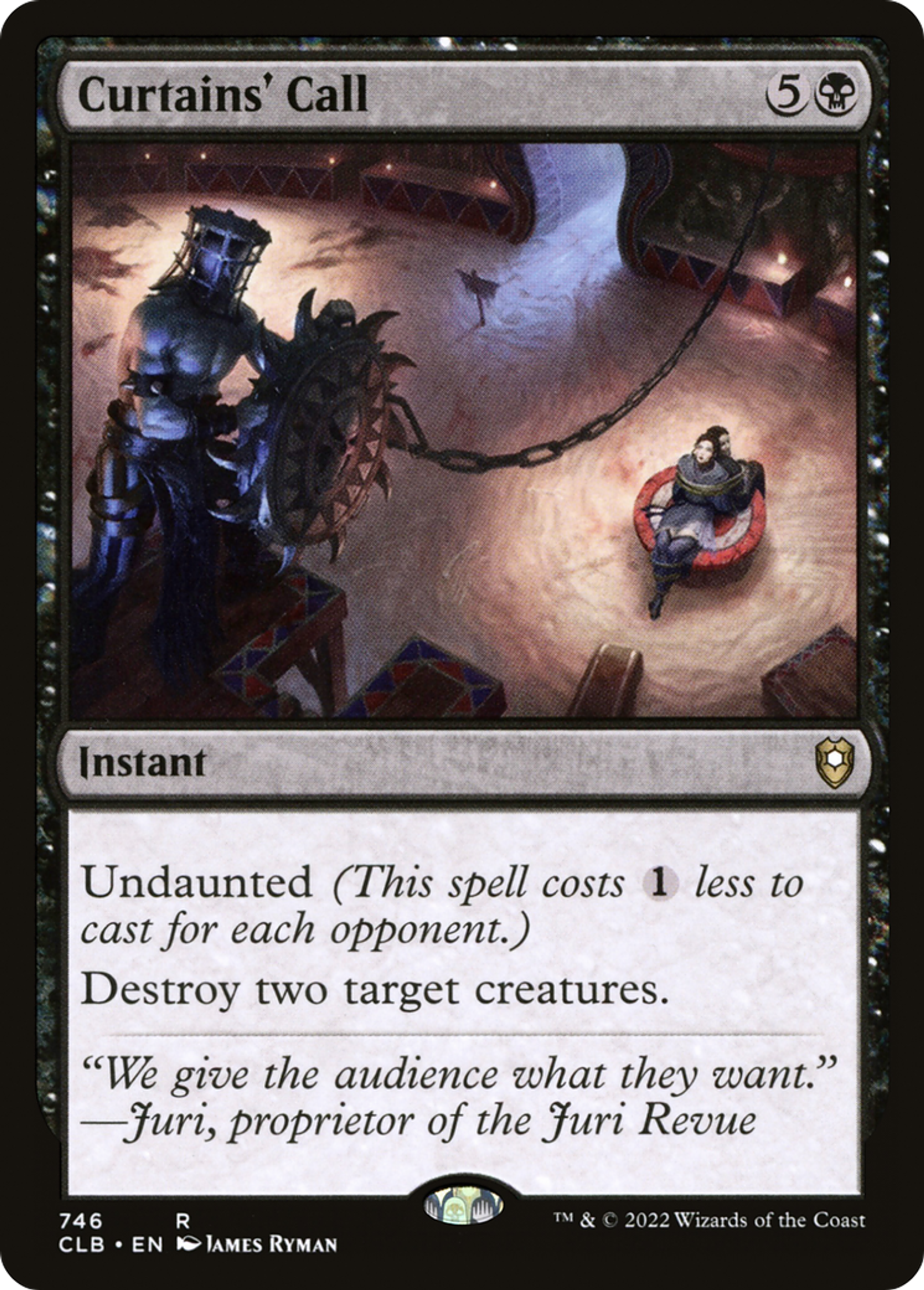 Curtains' Call — Commander Legends: Battle for Baldur's Gate — Magic: The Gathering