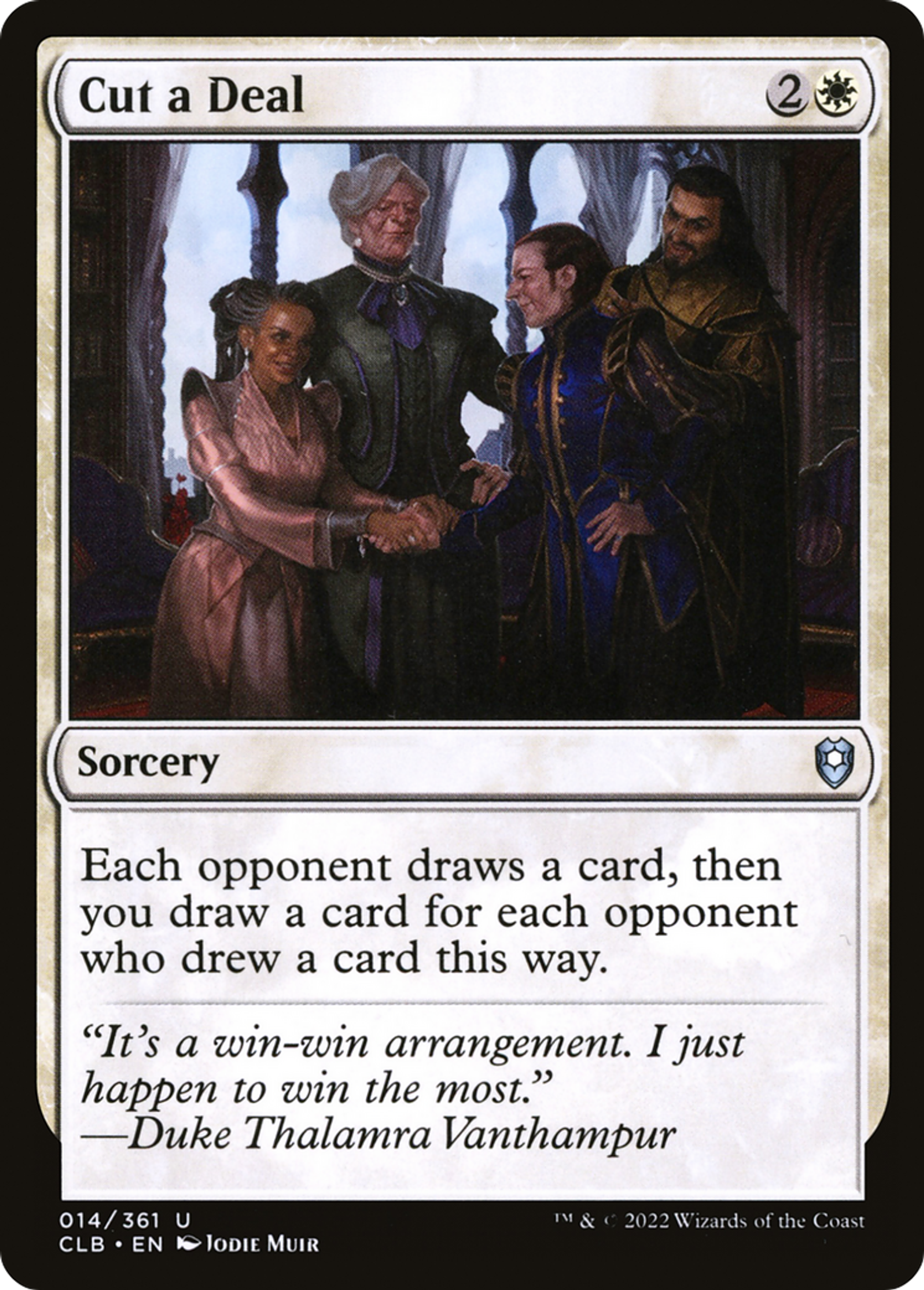 Cut a Deal — Commander Legends: Battle for Baldur's Gate — Magic: The Gathering