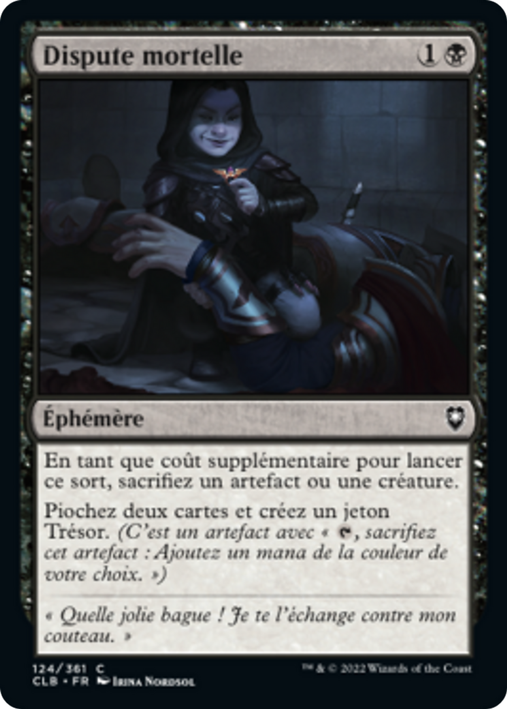 Dispute mortelle — Commander Legends: Battle for Baldur's Gate — Magic: The Gathering