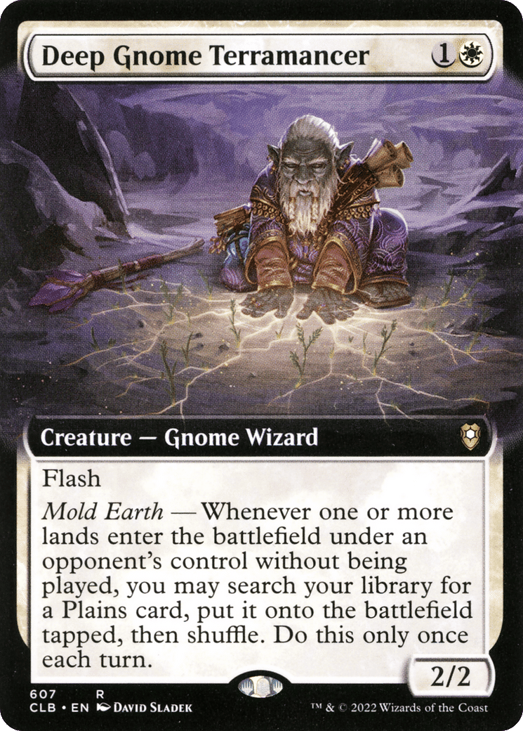 Deep Gnome Terramancer — Commander Legends: Battle for Baldur's Gate — Magic: The Gathering
