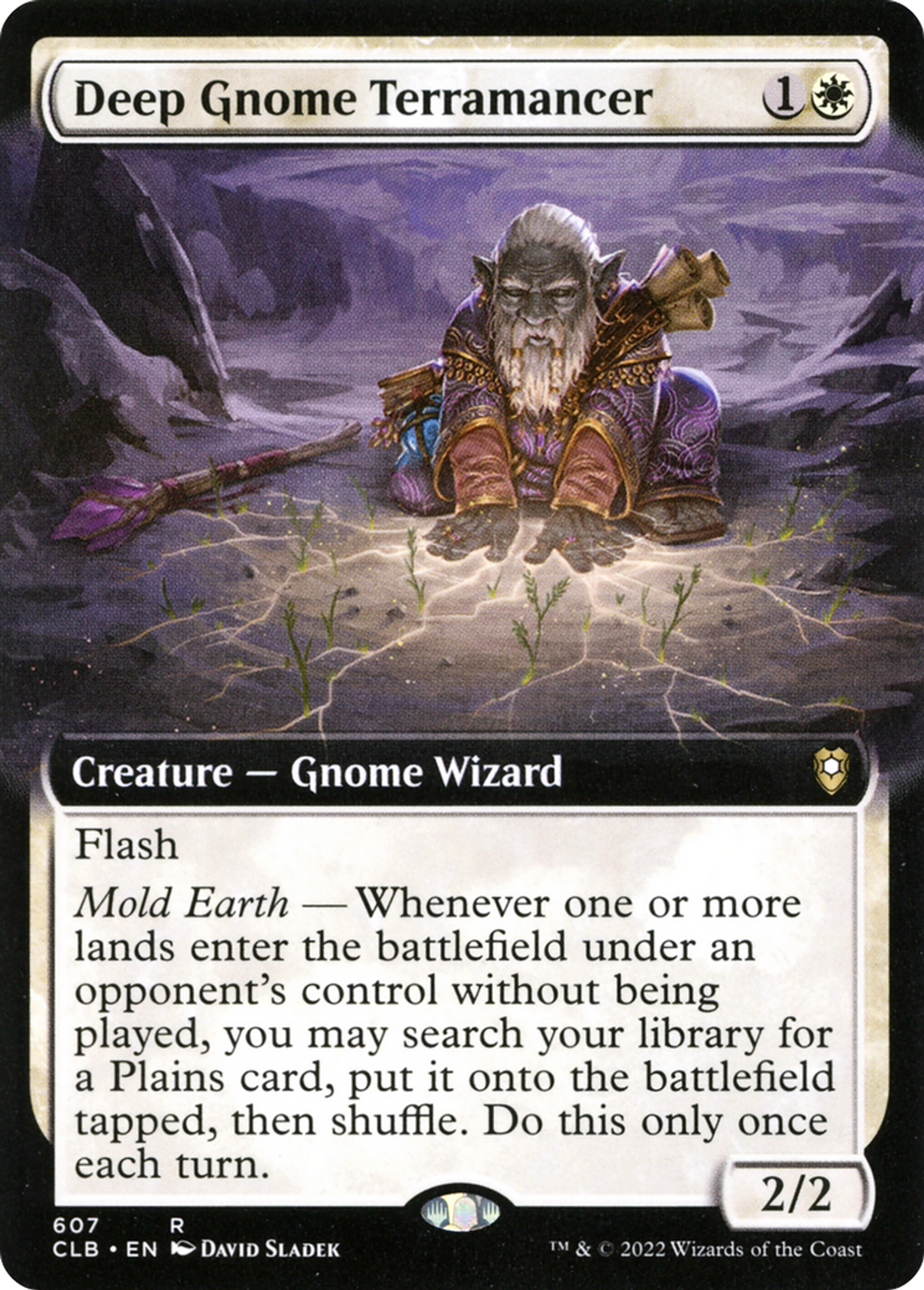 Deep Gnome Terramancer — Commander Legends: Battle for Baldur's Gate — Magic: The Gathering