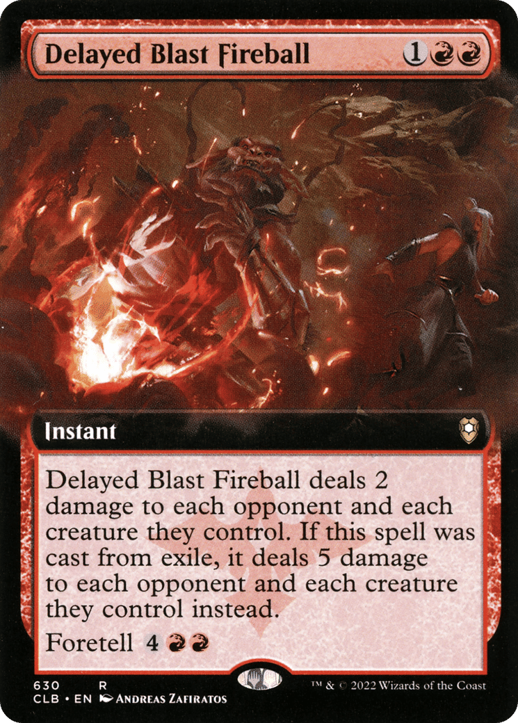 Delayed Blast Fireball — Commander Legends: Battle for Baldur's Gate — Magic: The Gathering