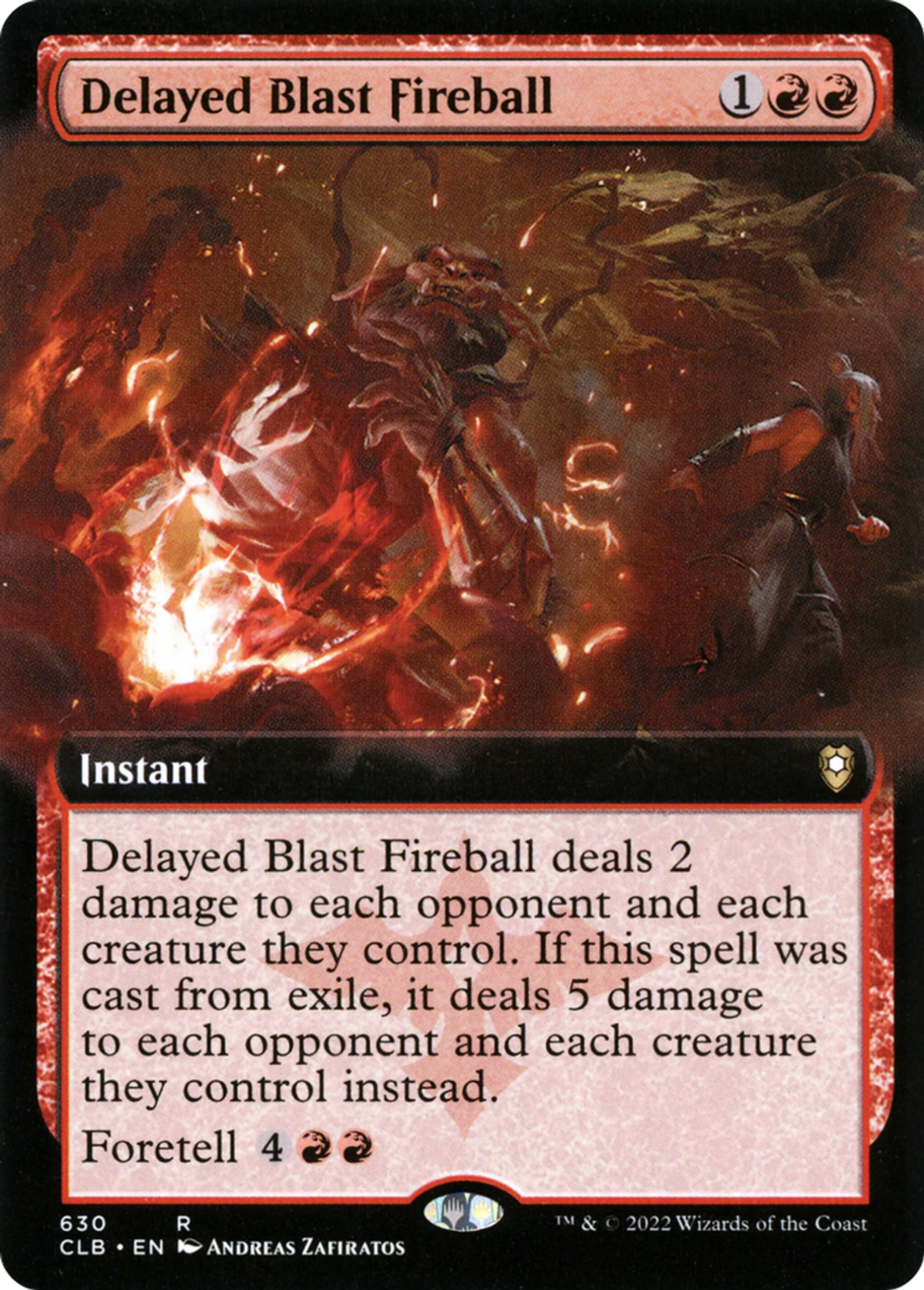 Delayed Blast Fireball — Commander Legends: Battle for Baldur's Gate — Magic: The Gathering