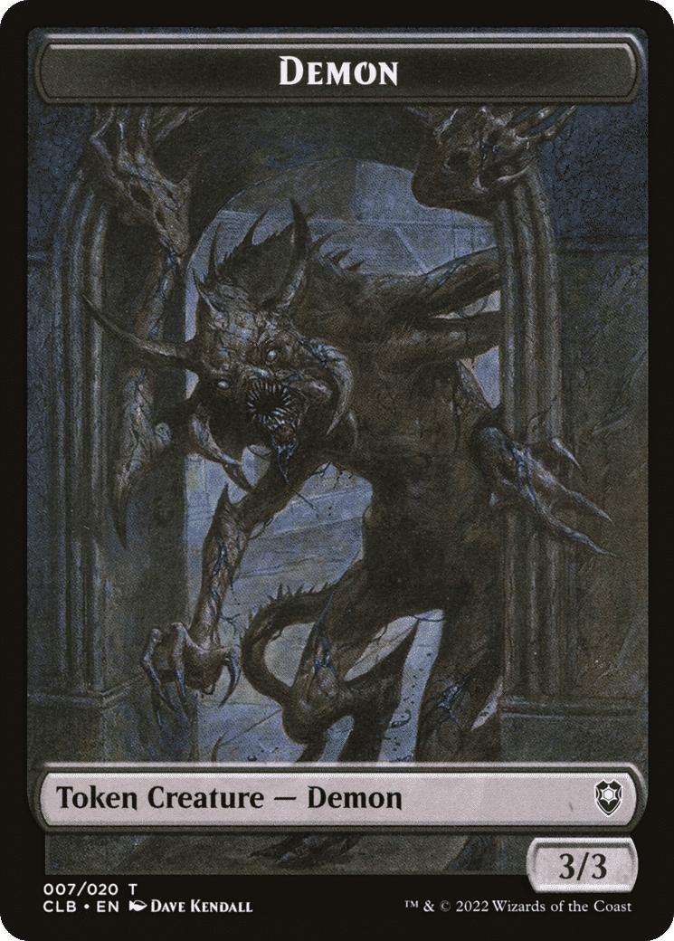 Demon — Commander Legends: Battle for Baldur's Gate — Magic: The Gathering