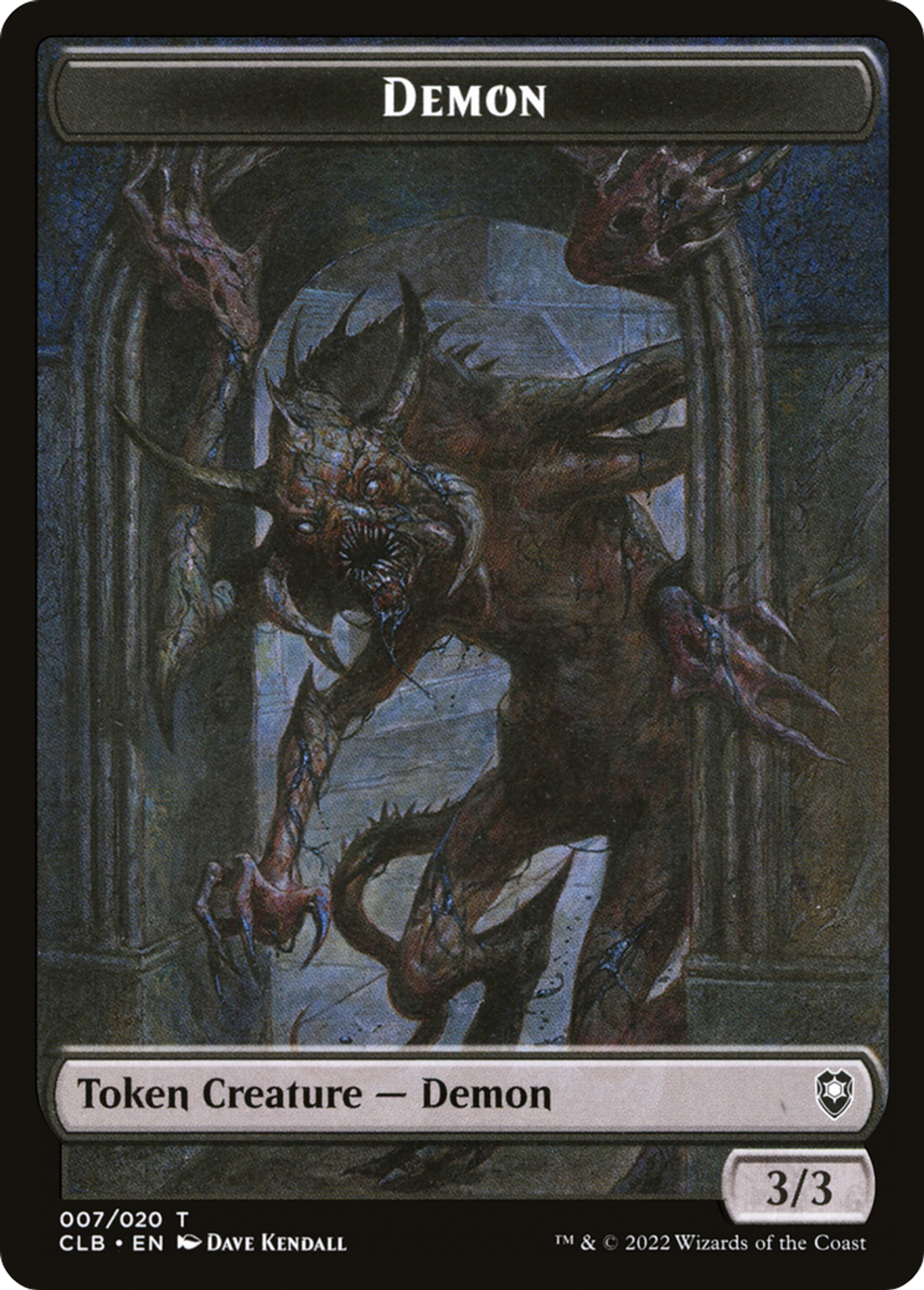 Demon — Commander Legends: Battle for Baldur's Gate — Magic: The Gathering