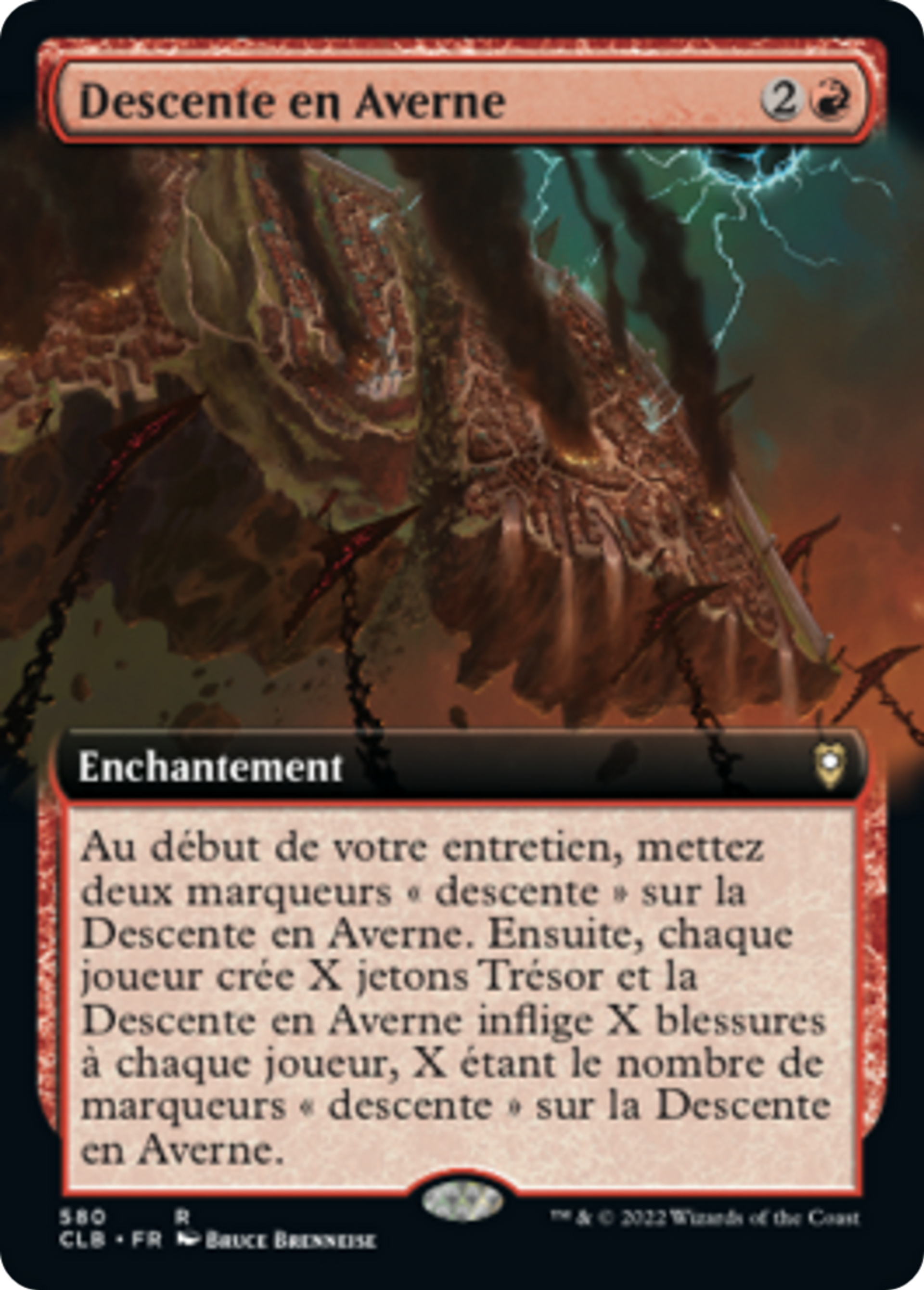 Descente en Averne — Commander Legends: Battle for Baldur's Gate — Magic: The Gathering