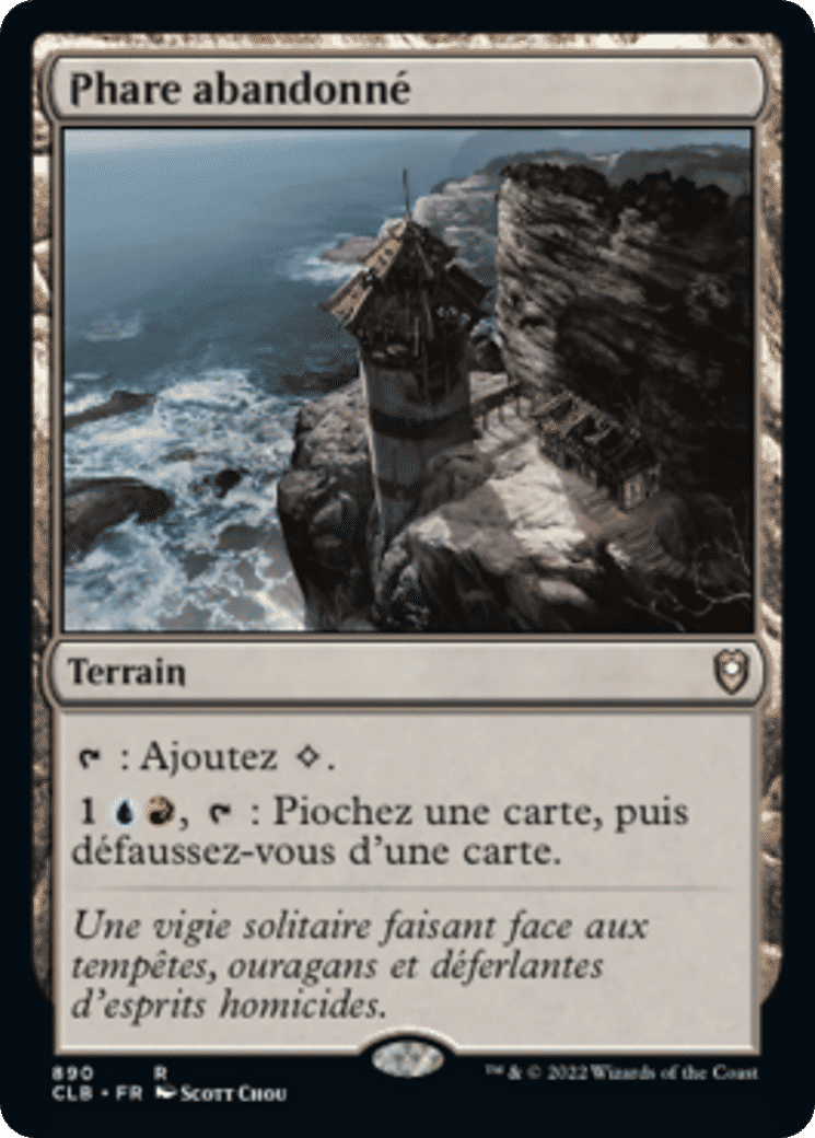 Phare abandonné — Commander Legends: Battle for Baldur's Gate — Magic: The Gathering