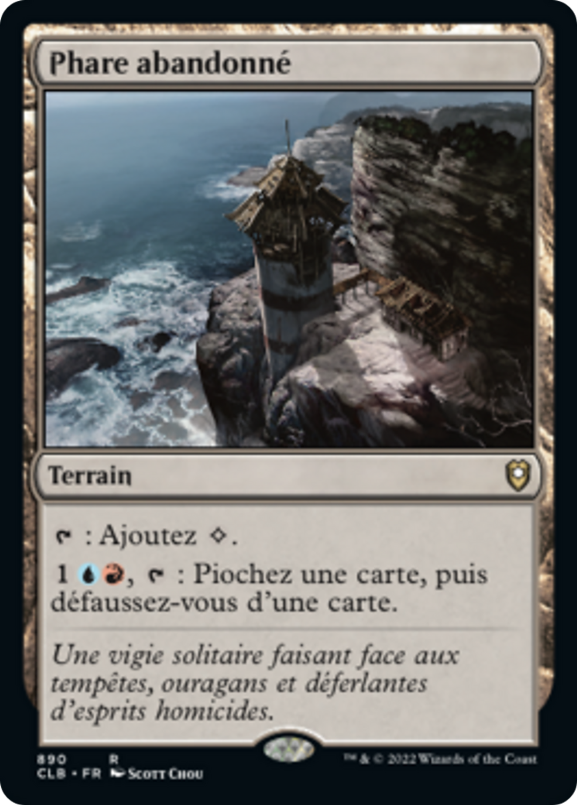 Phare abandonné — Commander Legends: Battle for Baldur's Gate — Magic: The Gathering