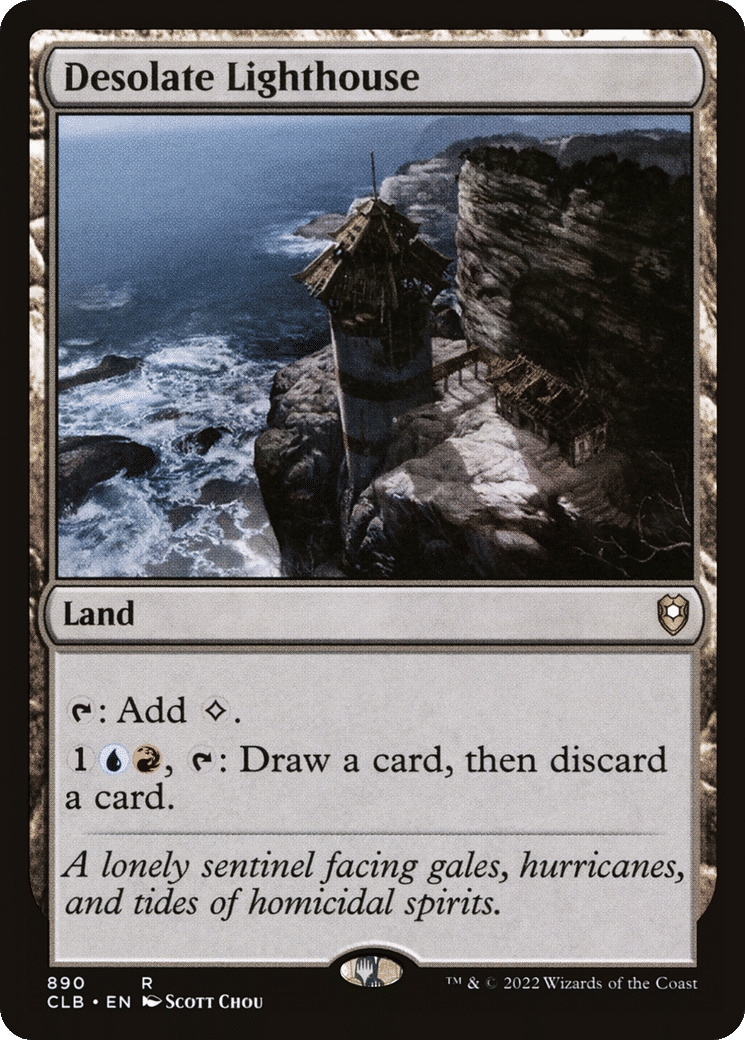 Desolate Lighthouse — Commander Legends: Battle for Baldur's Gate — Magic: The Gathering