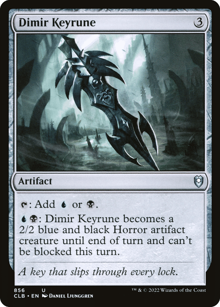 Dimir Keyrune — Commander Legends: Battle for Baldur's Gate — Magic: The Gathering