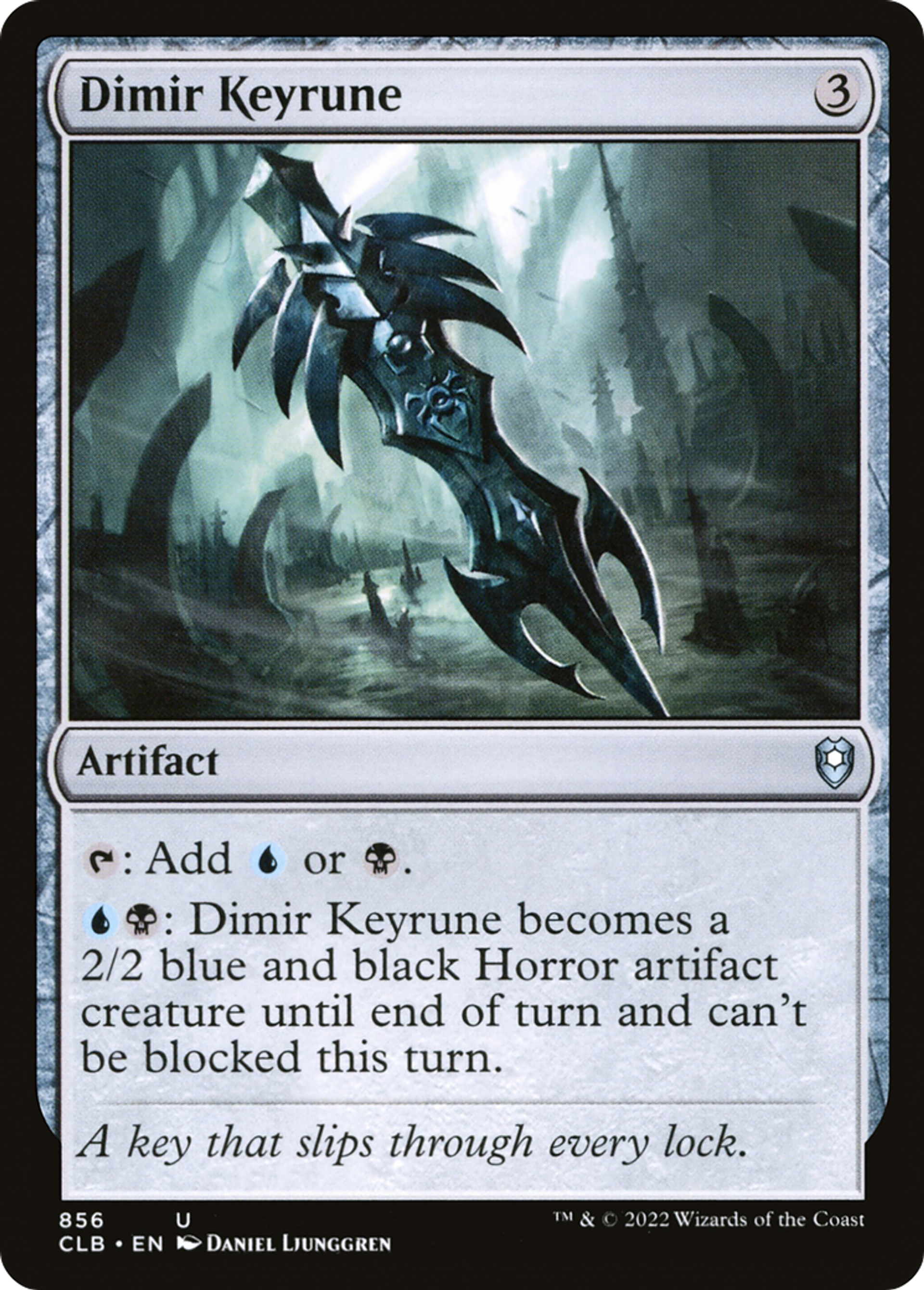 Dimir Keyrune — Commander Legends: Battle for Baldur's Gate — Magic: The Gathering