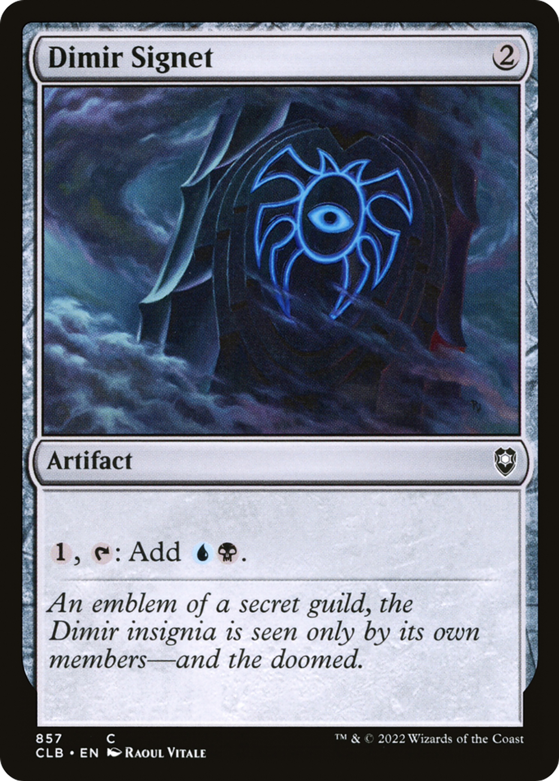 Dimir Signet — Commander Legends: Battle for Baldur's Gate — Magic: The Gathering