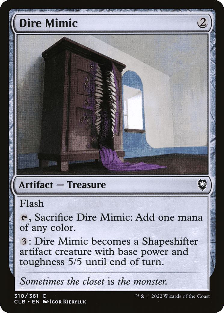Mimique sinistre — Commander Legends: Battle for Baldur's Gate — Magic: The Gathering