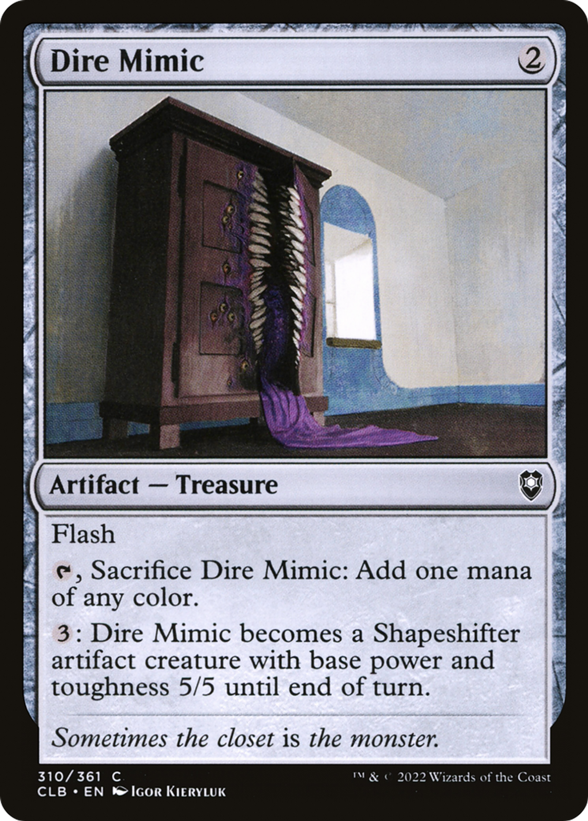 Mimique sinistre — Commander Legends: Battle for Baldur's Gate — Magic: The Gathering