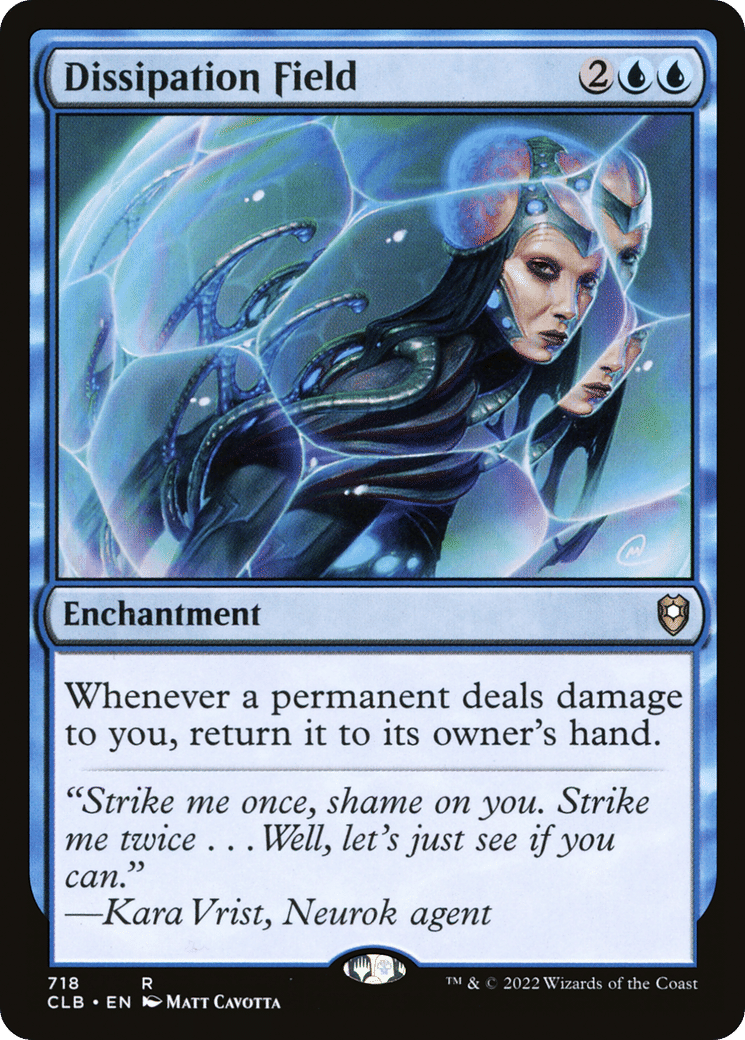 Dissipation Field — Commander Legends: Battle for Baldur's Gate — Magic: The Gathering
