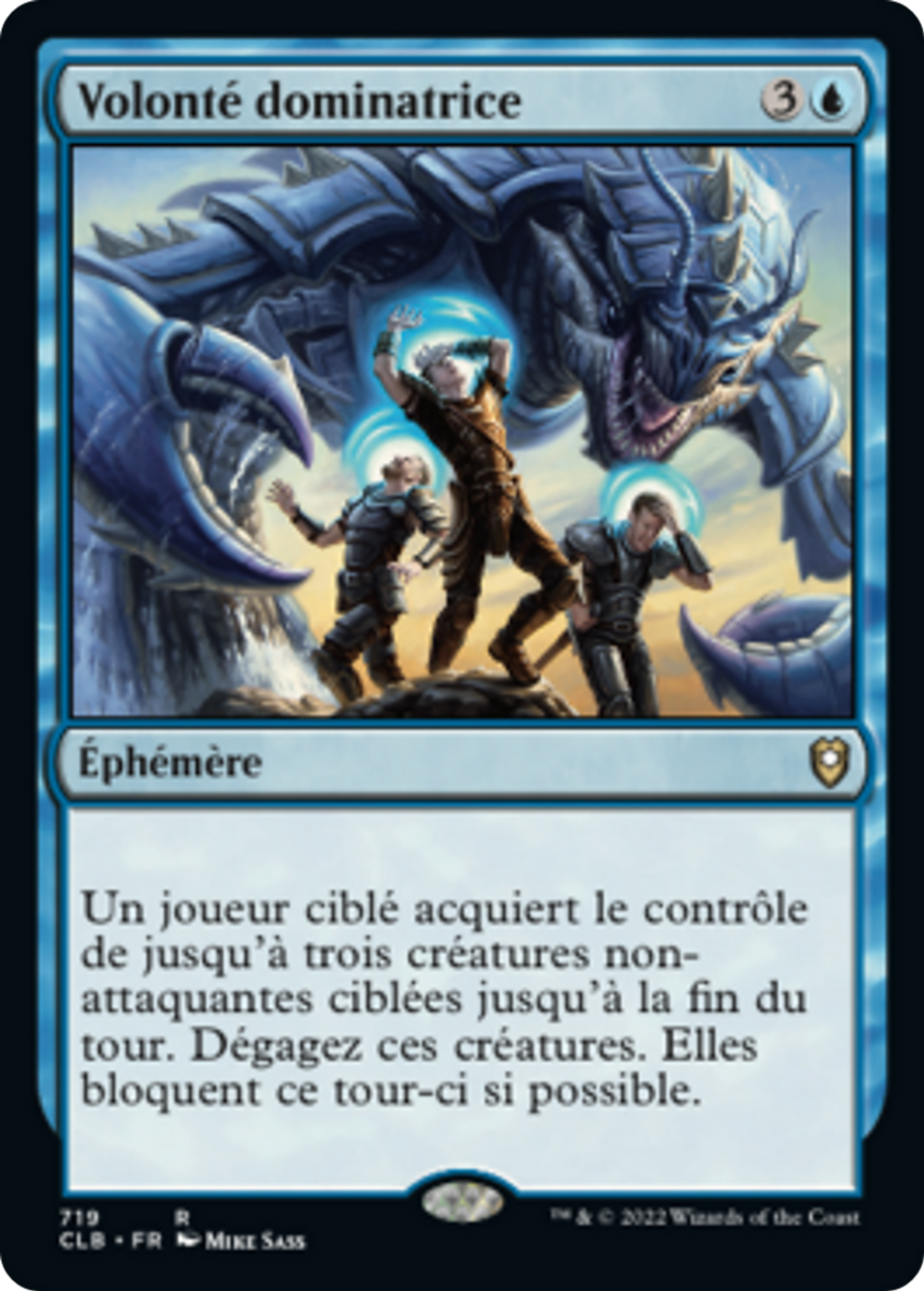 Volonté dominatrice — Commander Legends: Battle for Baldur's Gate — Magic: The Gathering