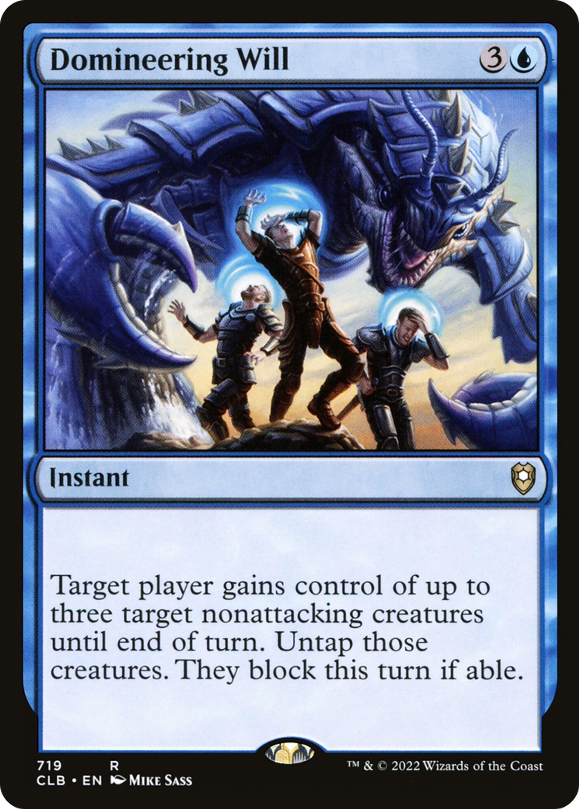 Domineering Will — Commander Legends: Battle for Baldur's Gate — Magic: The Gathering