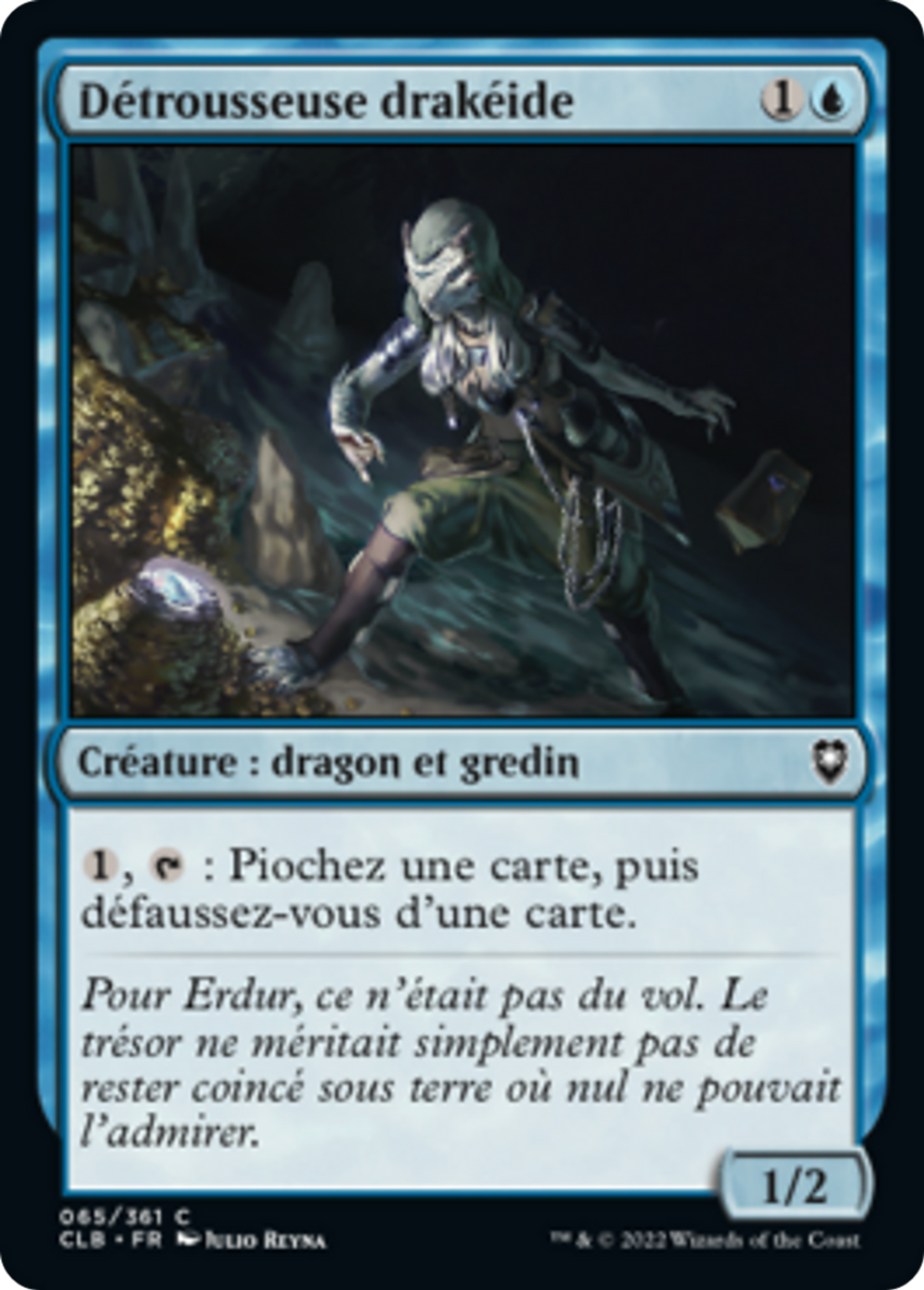 Détrousseuse drakéide — Commander Legends: Battle for Baldur's Gate — Magic: The Gathering