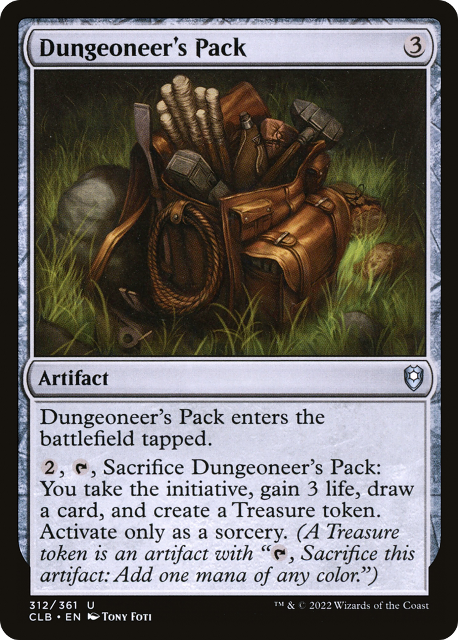 Dungeoneer's Pack — Commander Legends: Battle for Baldur's Gate — Magic: The Gathering