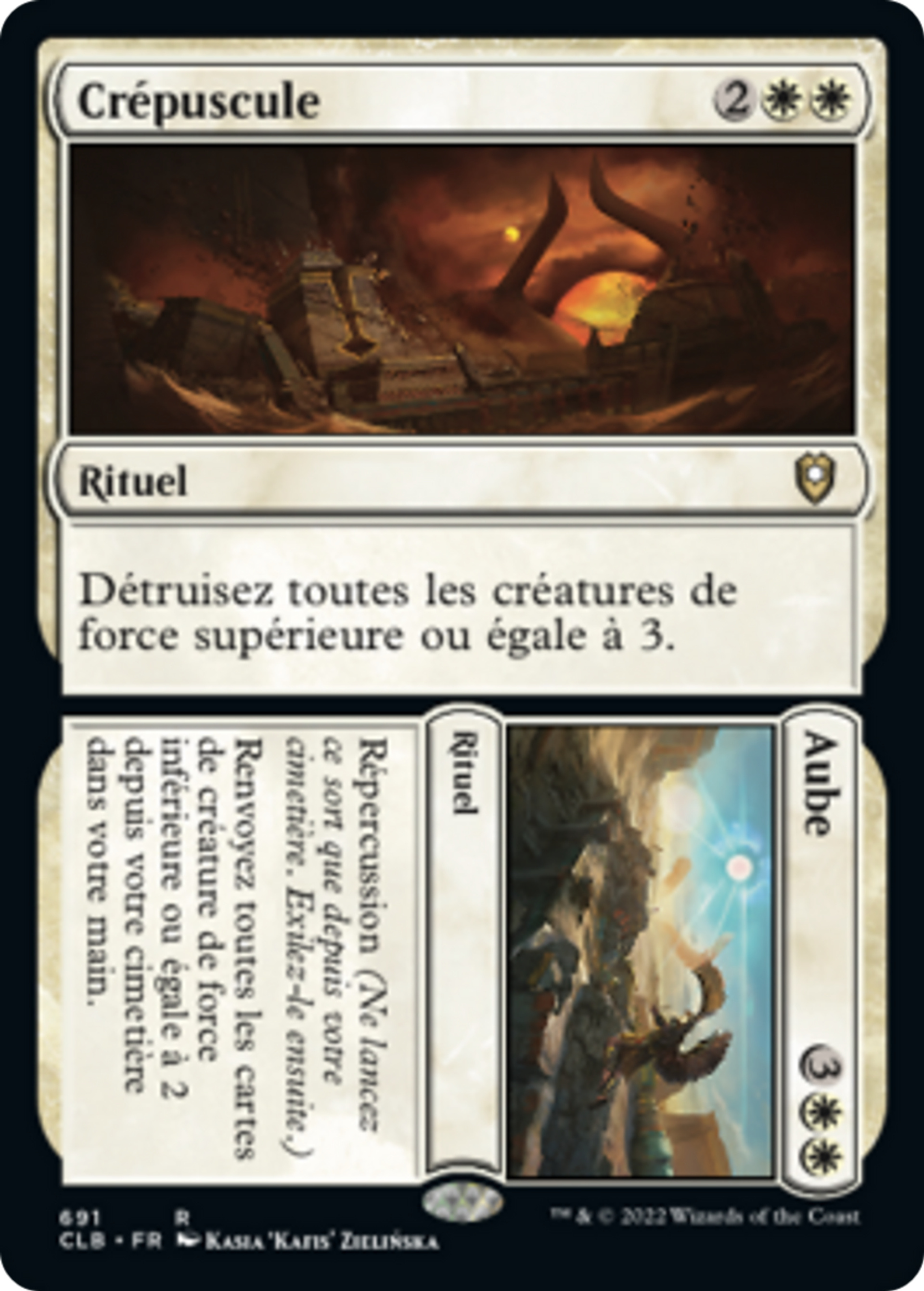 Crépuscule // Aube — Commander Legends: Battle for Baldur's Gate — Magic: The Gathering