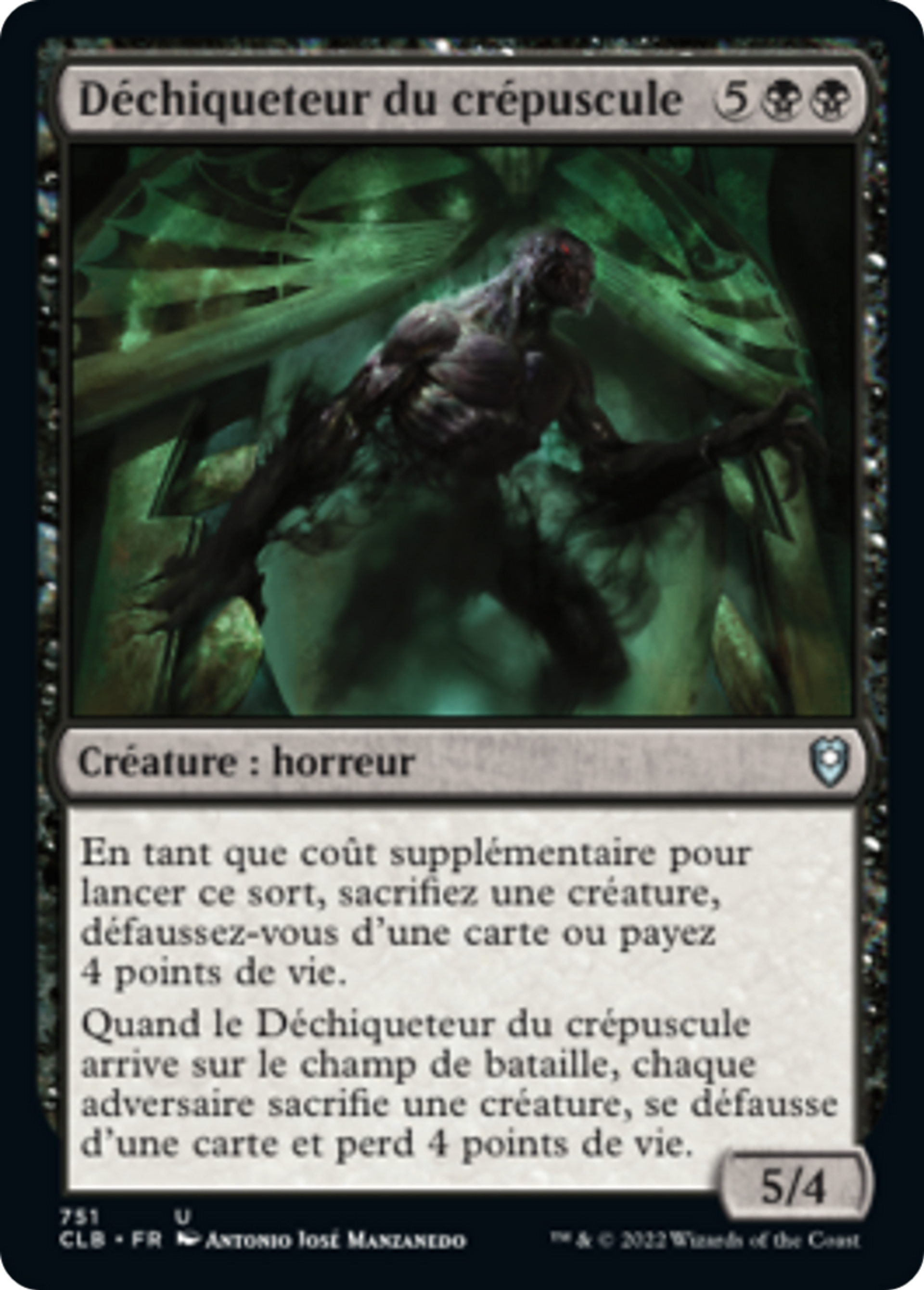 Déchiqueteur du crépuscule — Commander Legends: Battle for Baldur's Gate — Magic: The Gathering
