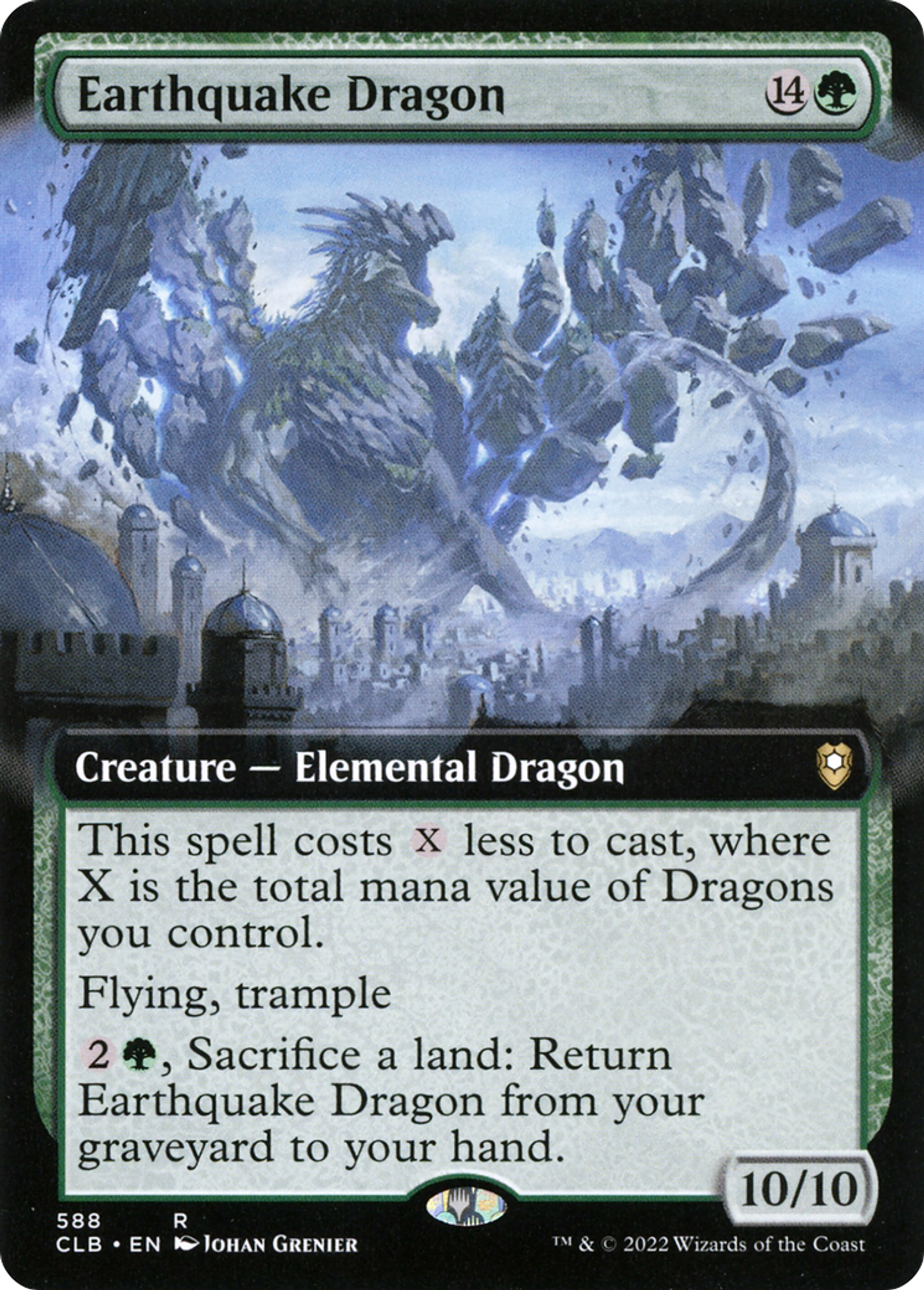 Earthquake Dragon — Commander Legends: Battle for Baldur's Gate — Magic: The Gathering