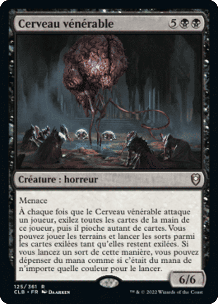 Cerveau vénérable — Commander Legends: Battle for Baldur's Gate — Magic: The Gathering
