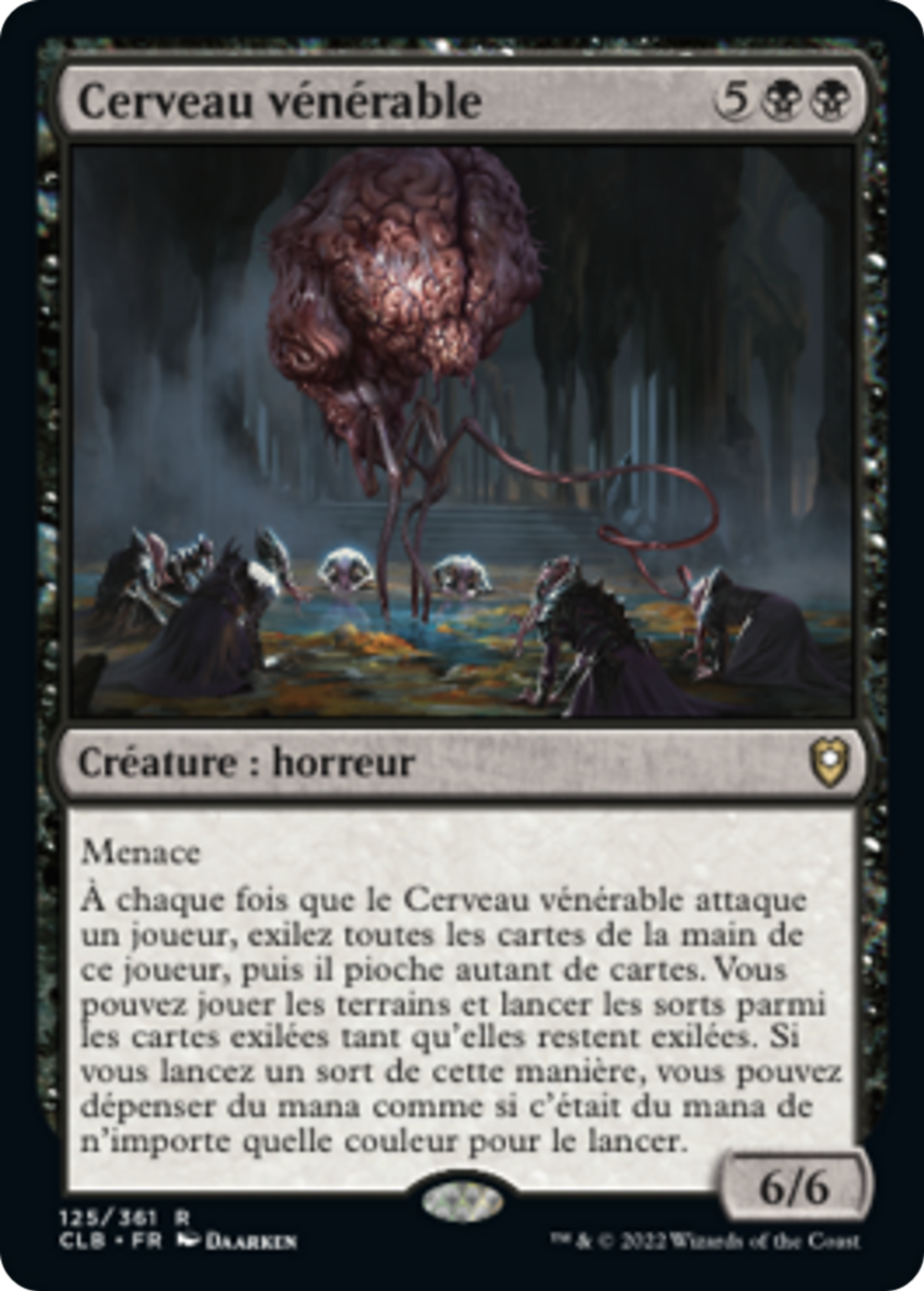 Cerveau vénérable — Commander Legends: Battle for Baldur's Gate — Magic: The Gathering