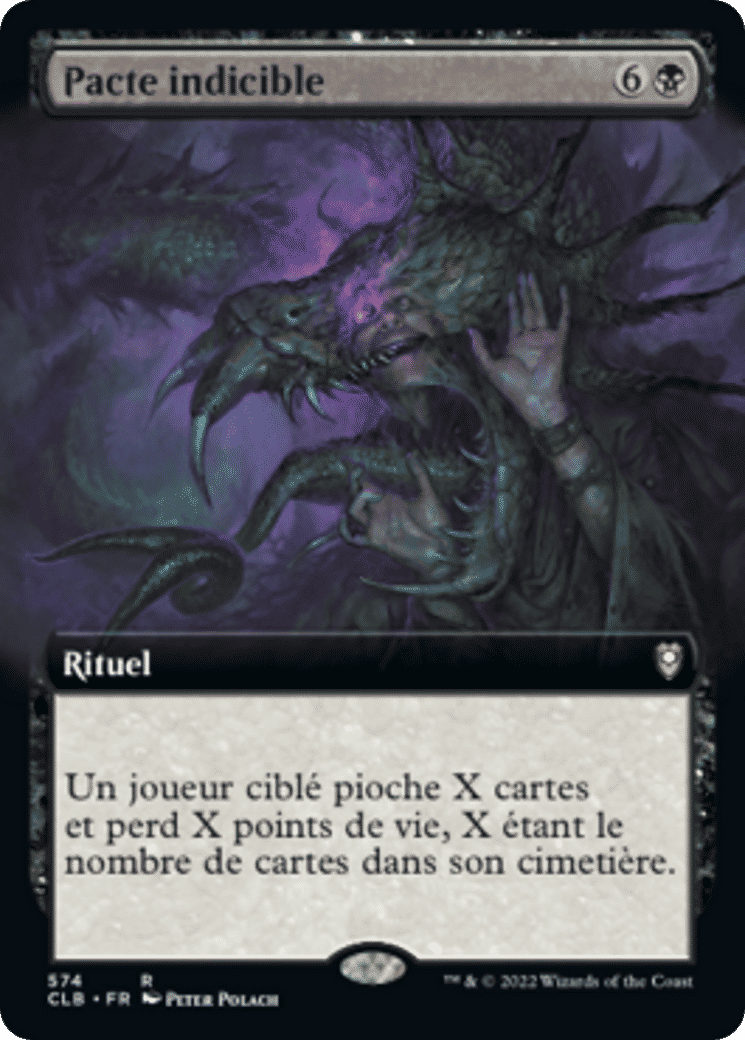 Pacte indicible — Commander Legends: Battle for Baldur's Gate — Magic: The Gathering