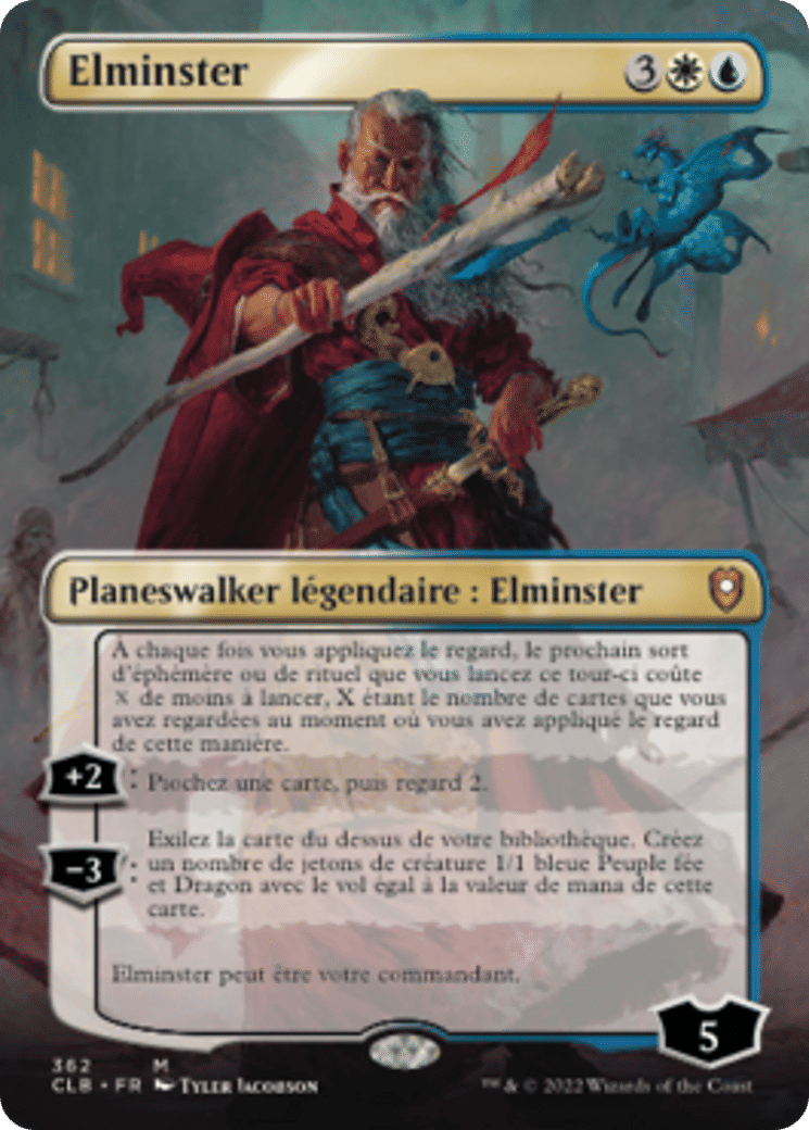 Elminster — Commander Legends: Battle for Baldur's Gate — Magic: The Gathering